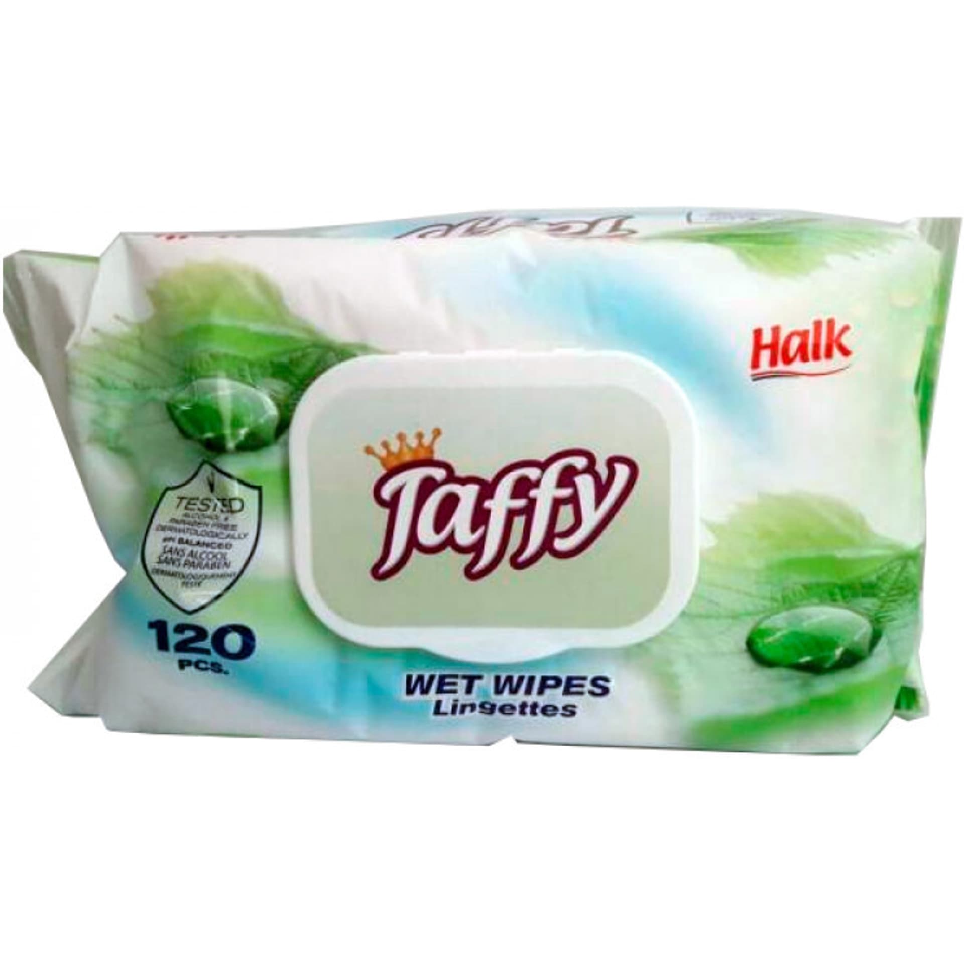

Chusteczki higieniczne nawilżane (120 chusteczek) TAFFY, 120 chusteczek) taff