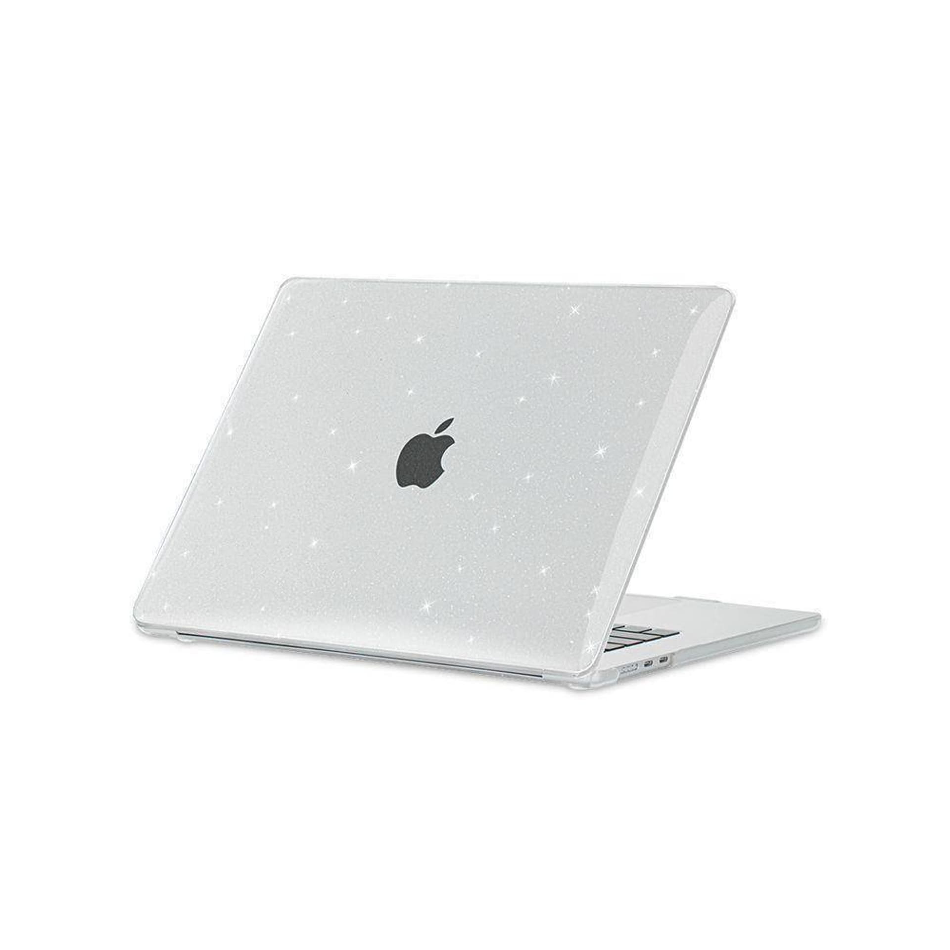 

Etui APPLE MACBOOK AIR 15 2023 Tech-Protect SmartShell Glitter transparentne