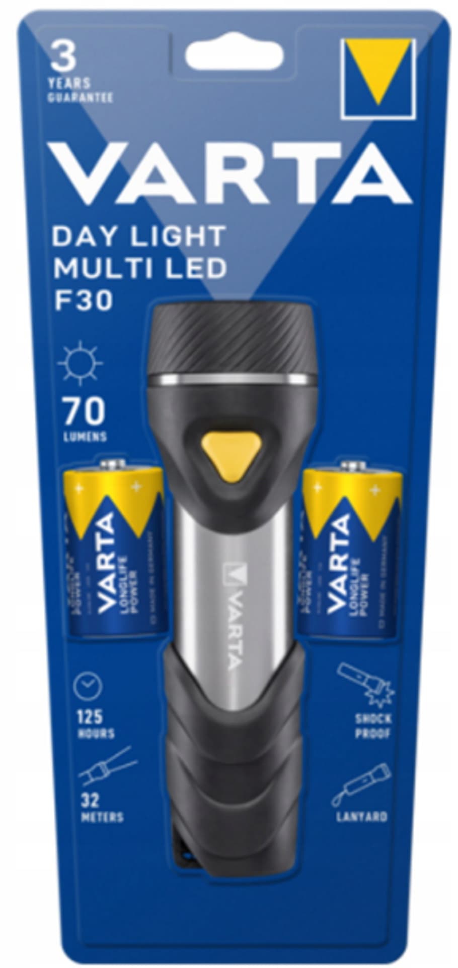 

LATARKA VARTA KLASYCZNA DAY LIGHT MULTI LED F30