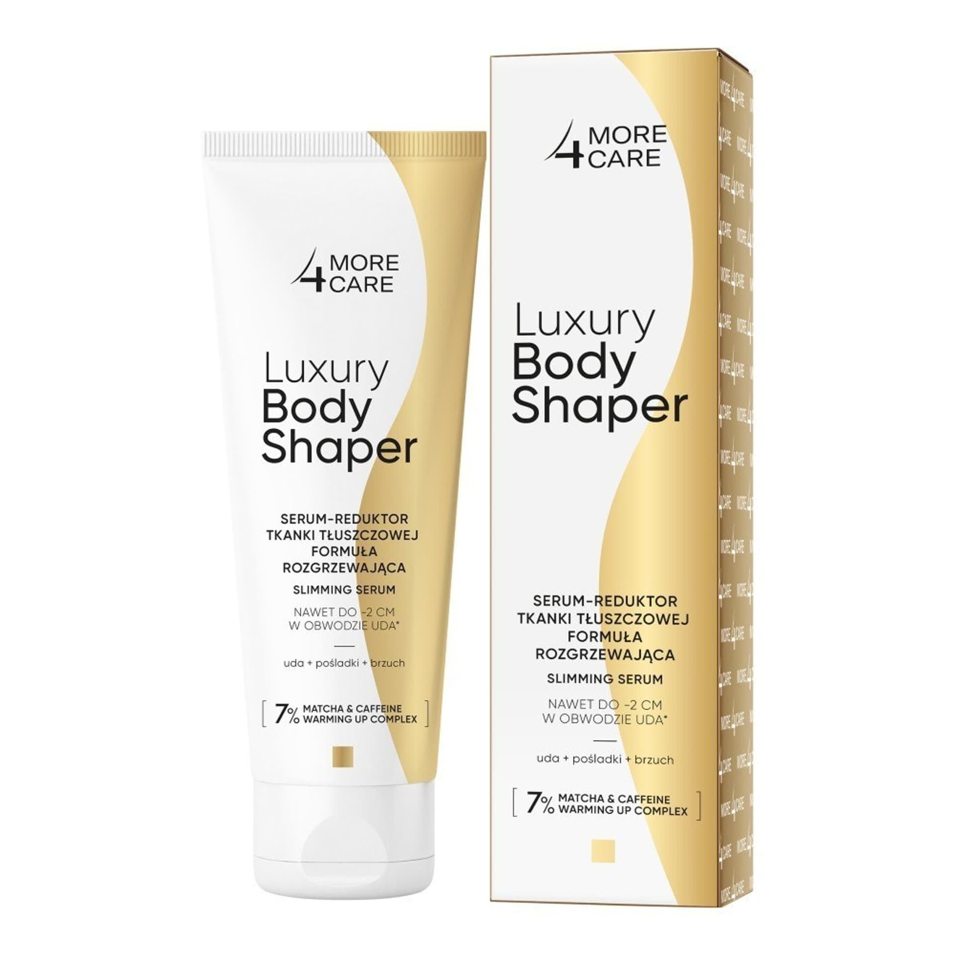 

More4Care Luxury Body Shaper Serum-Reduktor tkanki tłuszczowej - formuła rozgrzewająca 150ml