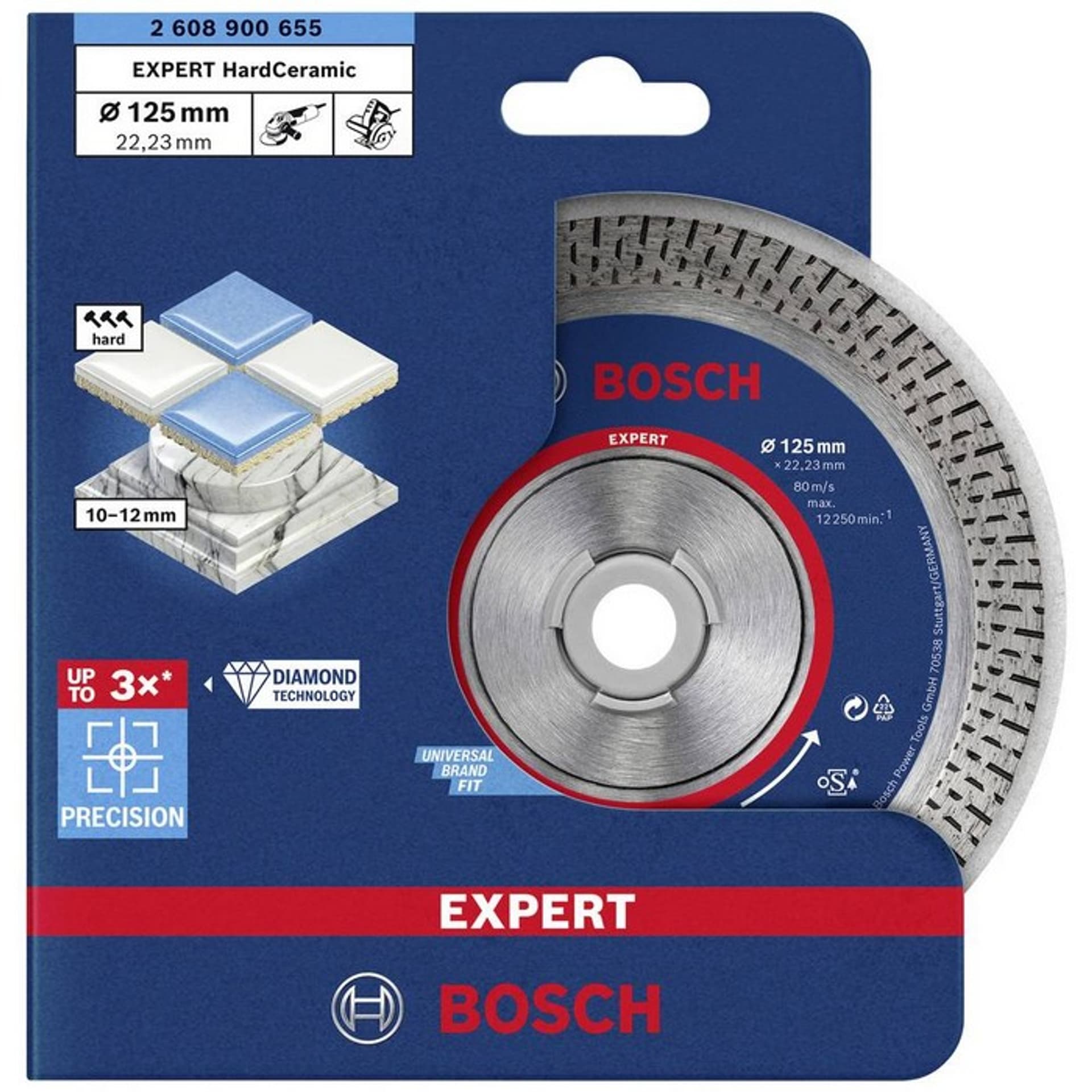 

TARCZA DIAMENTOWA BUDOWLANA EXPERT B4C 125MM