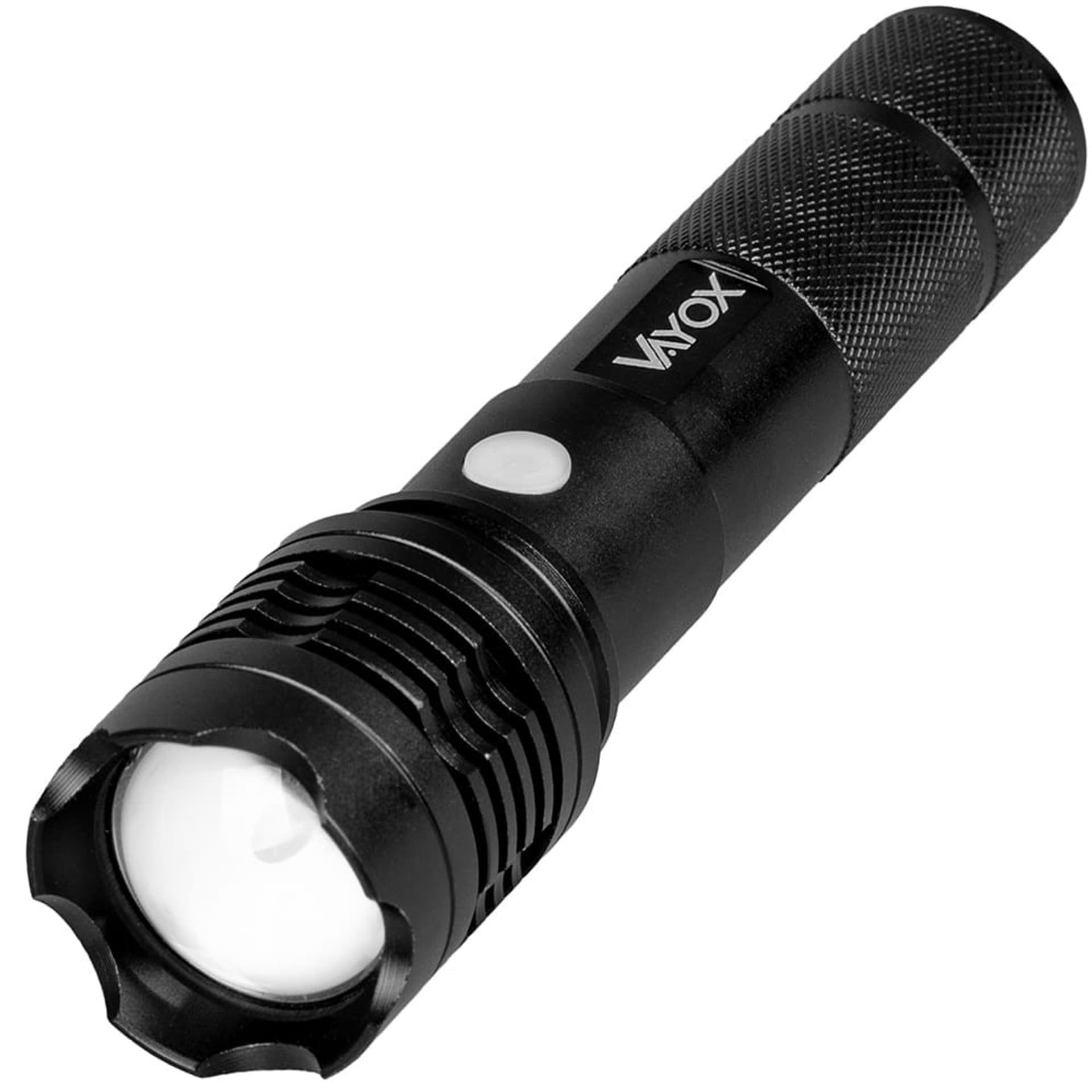 

Latarka taktyczna metalowa 10W 800lm VAYOX VA0116