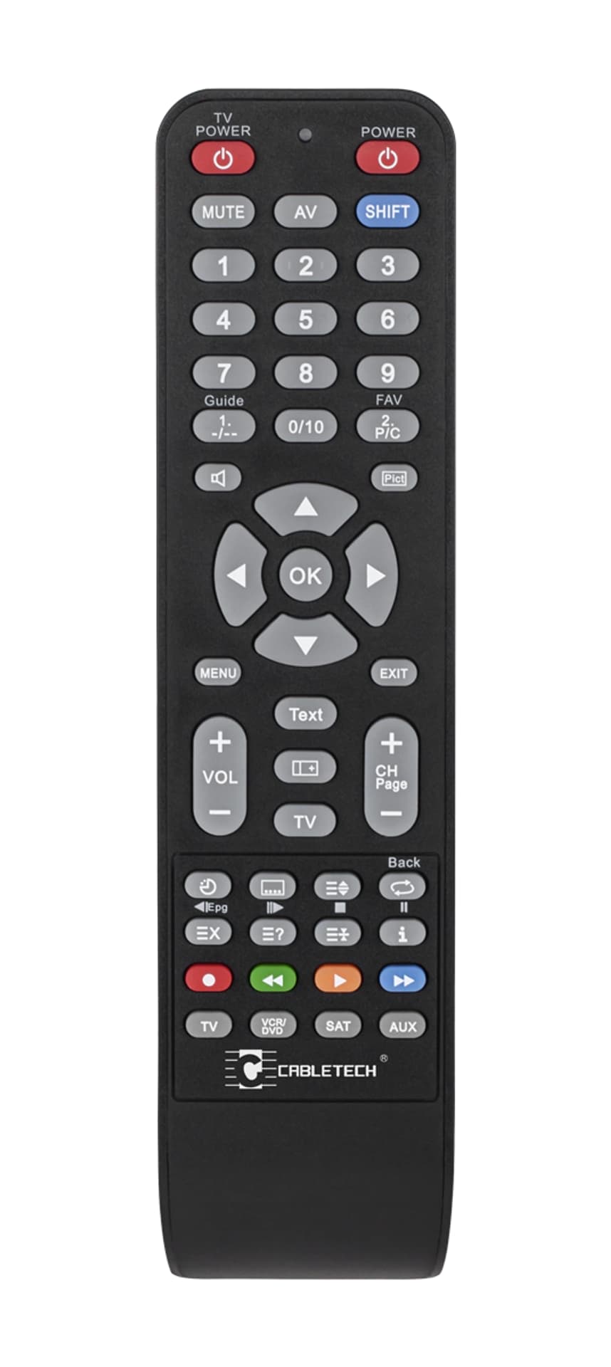 

Pilot uniwersalny programowalny Cabletech 4 in 1