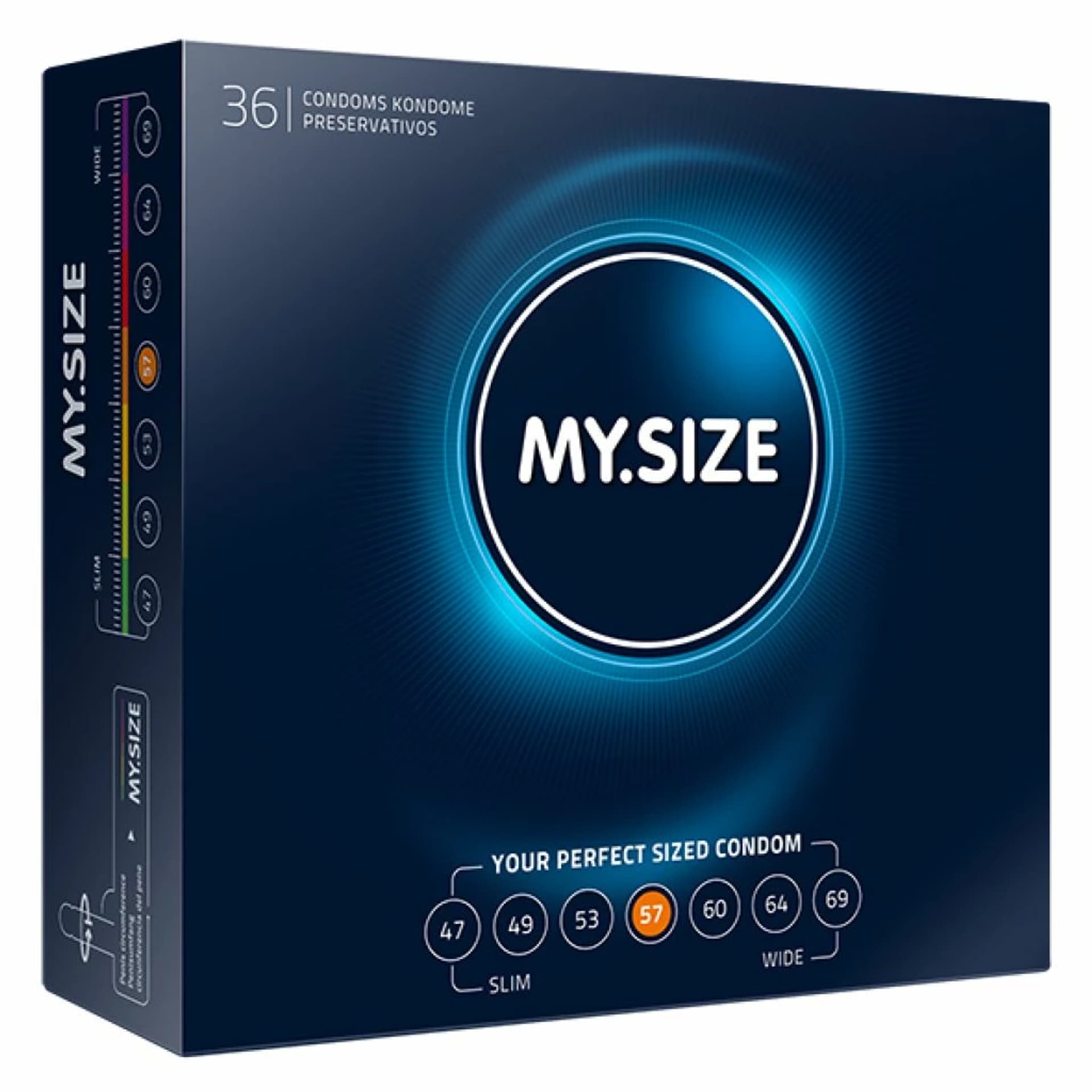 

Prezerwatywy - My Size 57 mm (36 szt)