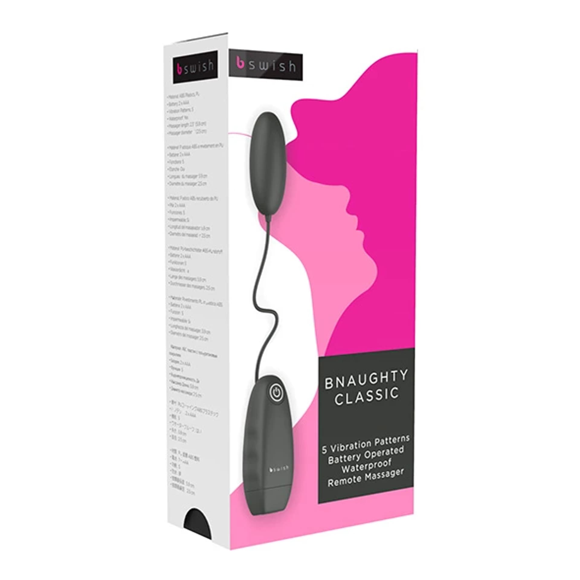 

Wibrujące jajeczko - B Swish bnaughty Classic Black