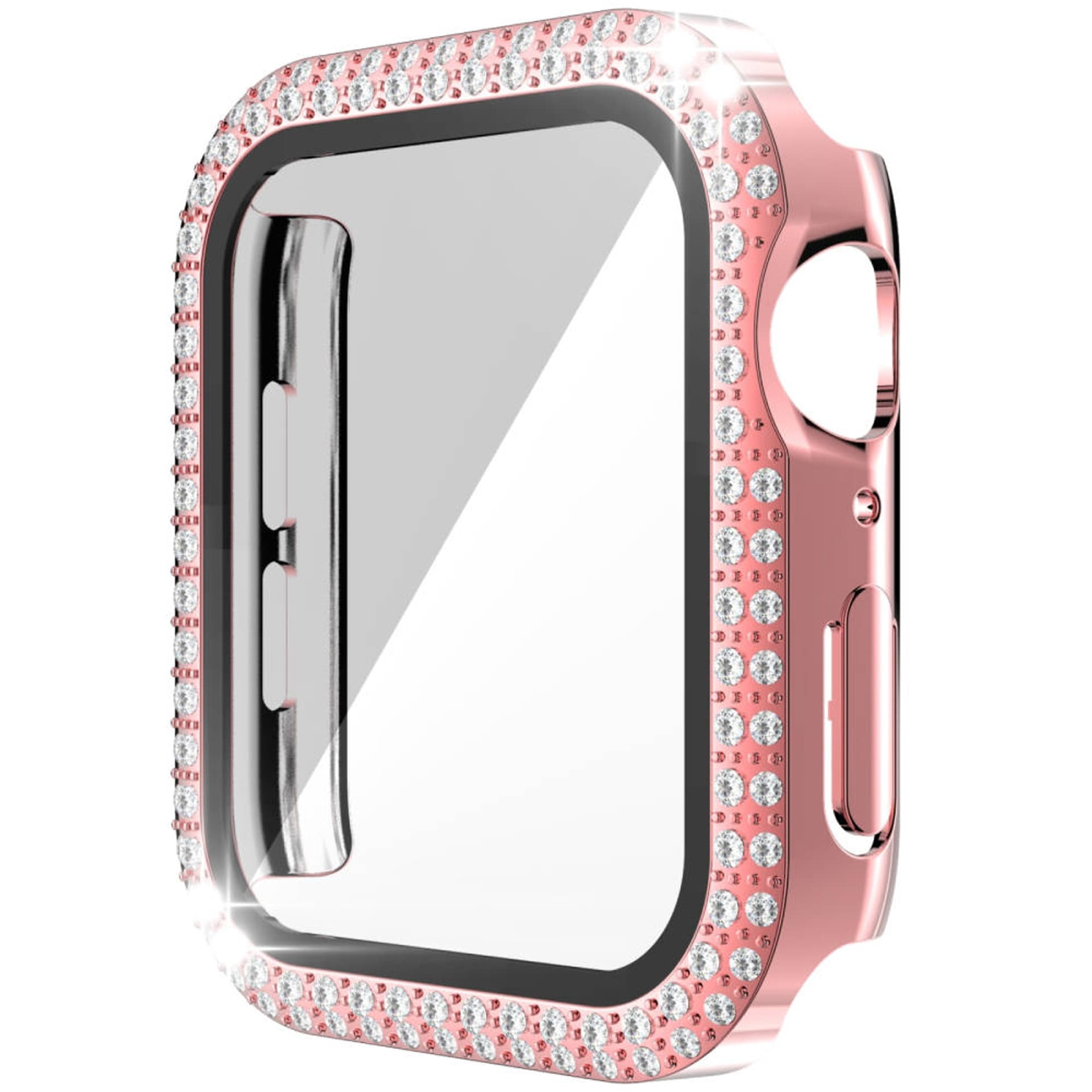 

Etui do APPLE WATCH 4 / 5 / 6 / SE (40MM) Diamond Bumper różowe, 40mm) diamond bumper różow