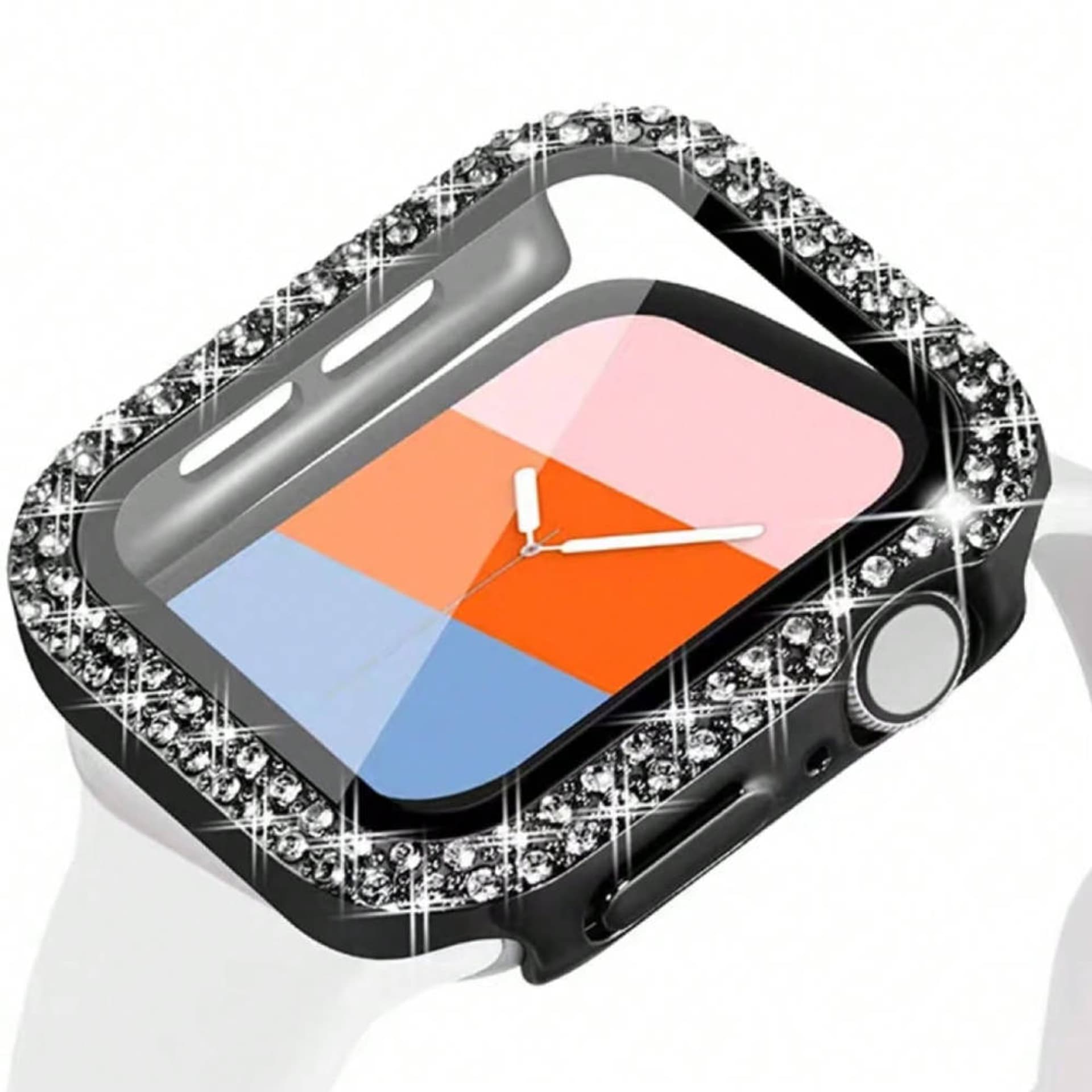 

Etui do APPLE WATCH 4 / 5 / 6 / SE (40MM) Diamond Bumper czarne, 40mm) diamond bumper czarn