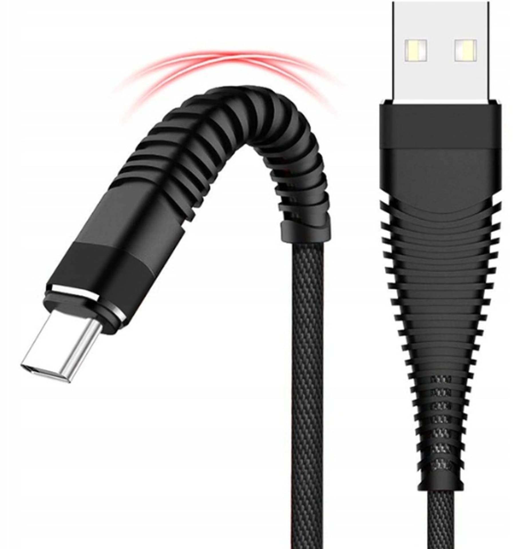 

KABEL USB TYPU C 1M SZYBKI 2.1A LB0153 PRZEWÓD