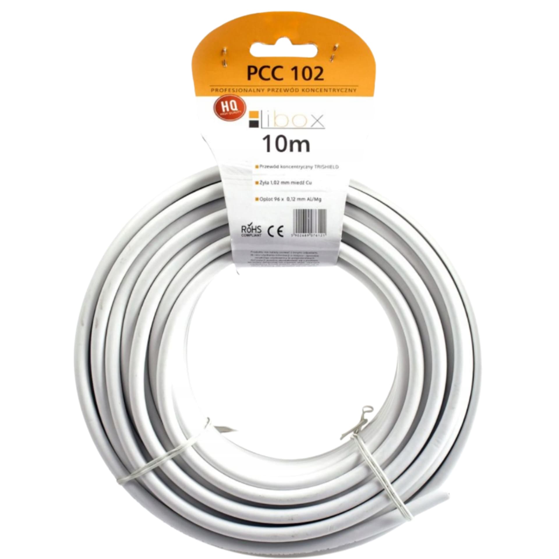 

KABEL ANTENOWY TRISHIELS HD/10m PCC102-10 KLASA A