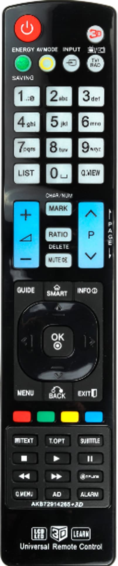 

Pilot uniwersalny do TV LG LG-20+3D LB0139 LIBOX
