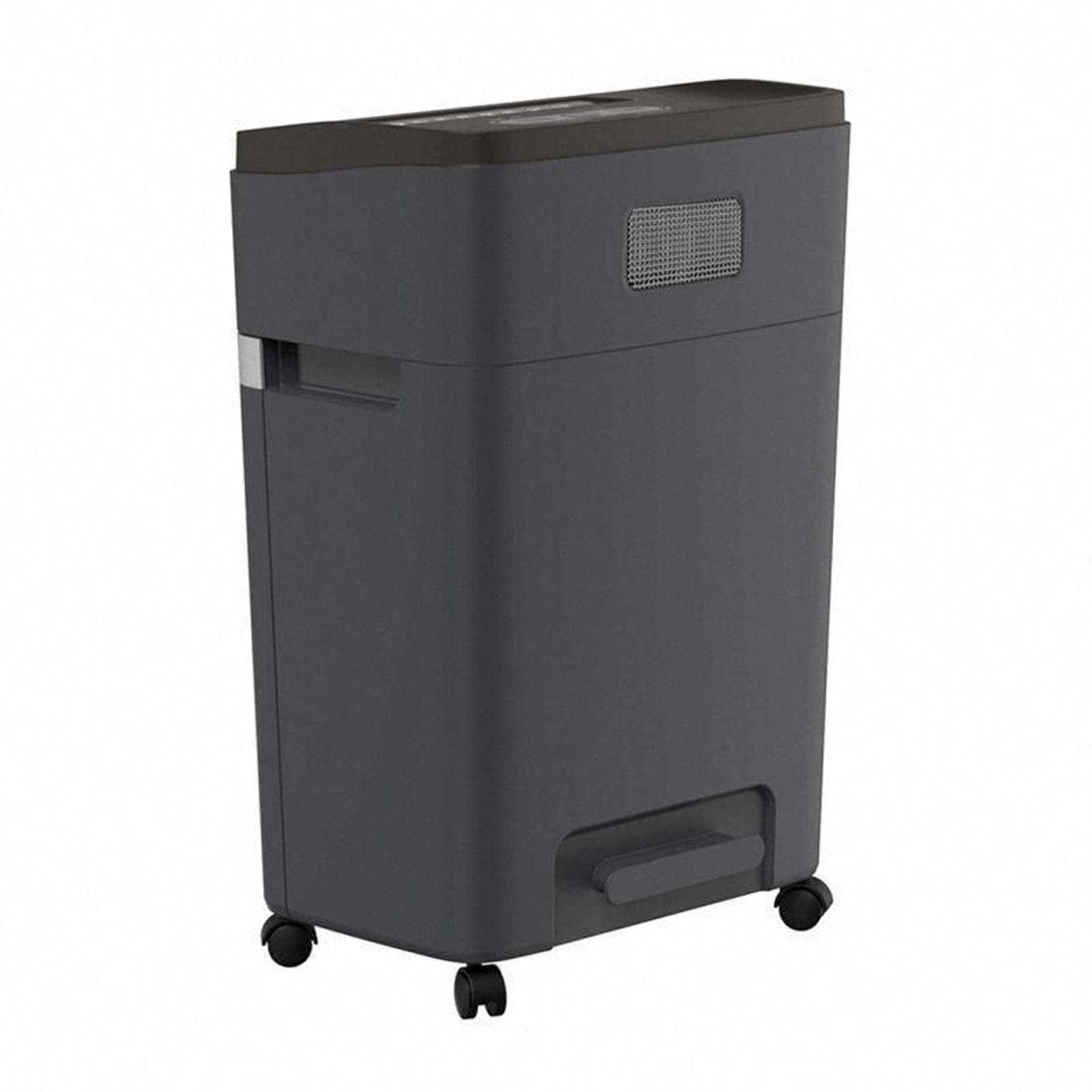 

Niszczarka HP PRO SHREDDER 12MC, mikrościnki, P-5, 12 kart., 25l, ciemnoszara