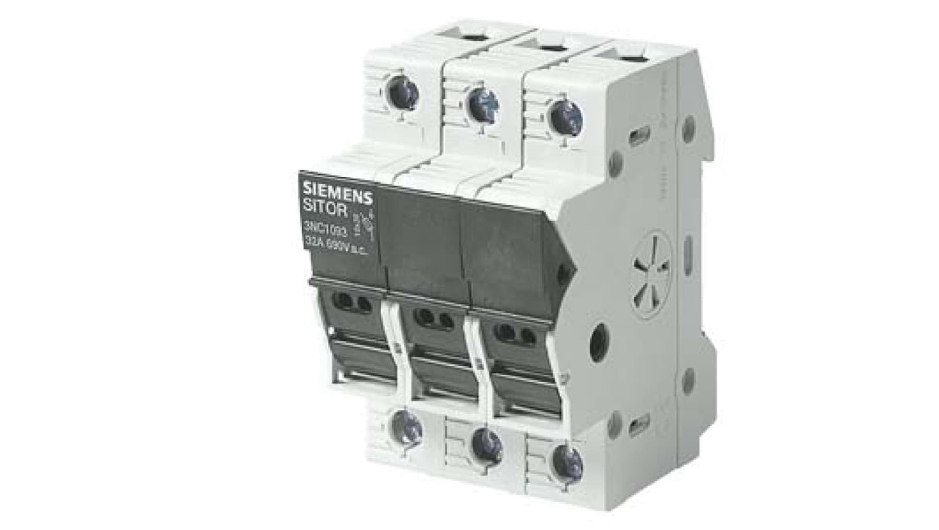 

Rozłącznik bezpiecznikowy cylindryczny 3P 10x38mm 3NC1093