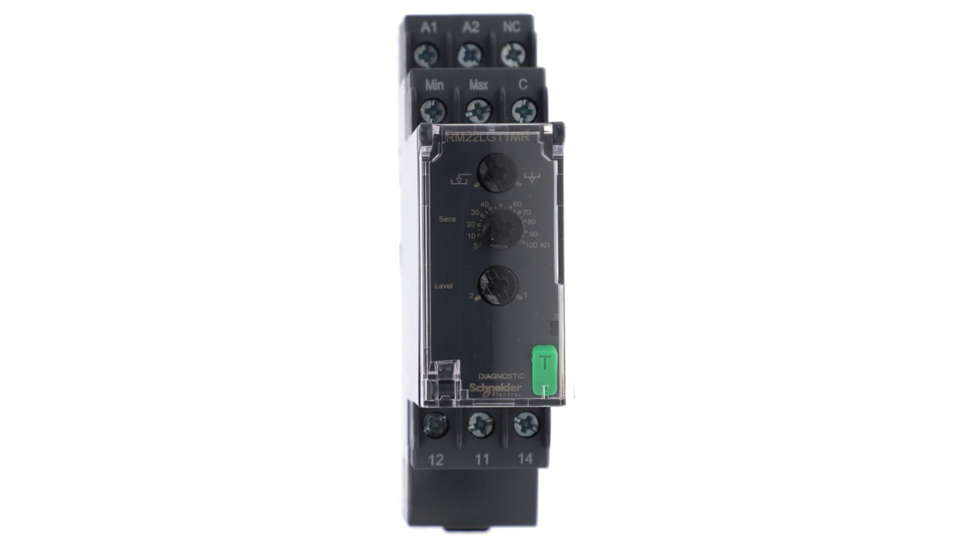

Przekaźnik kontroli poziomu 5-100kOhm 24-240V AC/DC Zelio Control RM22LG11MR