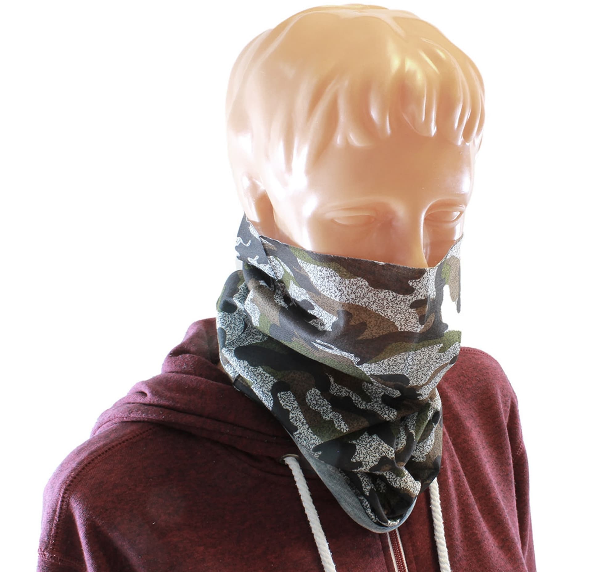 

BQ34D Maska komin chusta bandana moro