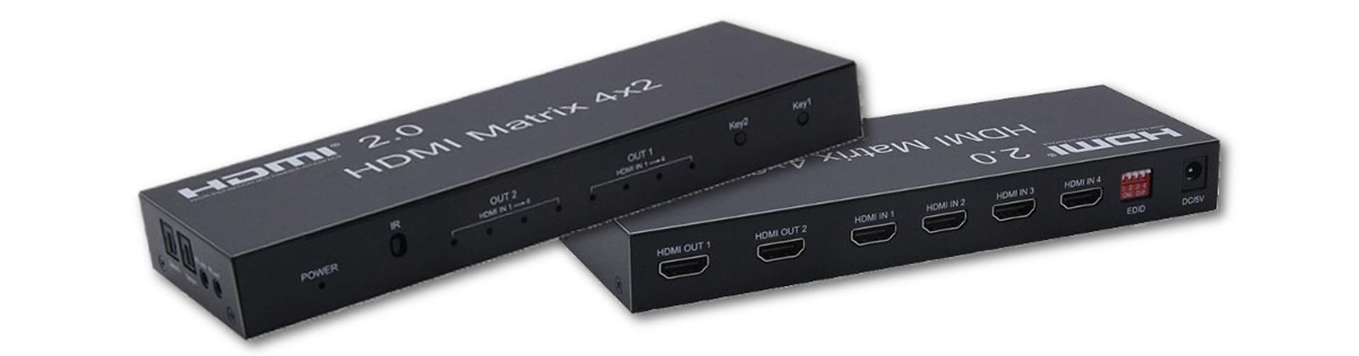 

Matrix HDMI 4/2 Spacetronik SPH-M42 v2.0 4K EDiD