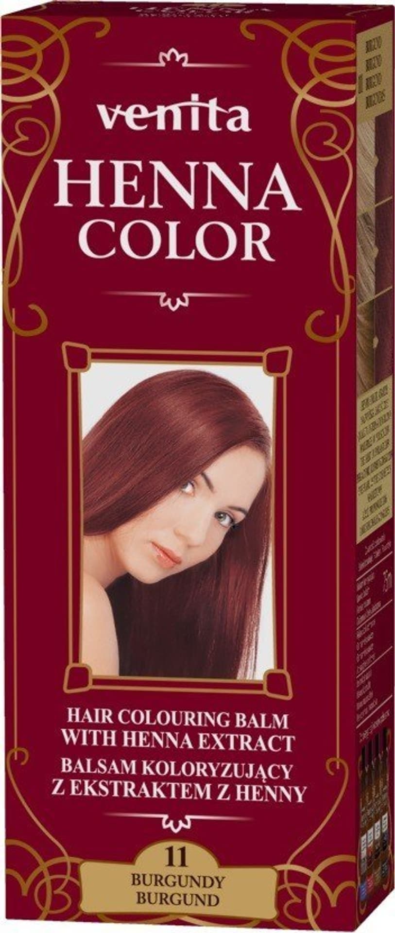 

VENITA Henna Color Balsam koloryzujący z ekstraktem z Henny - 11 Burgund 1op.