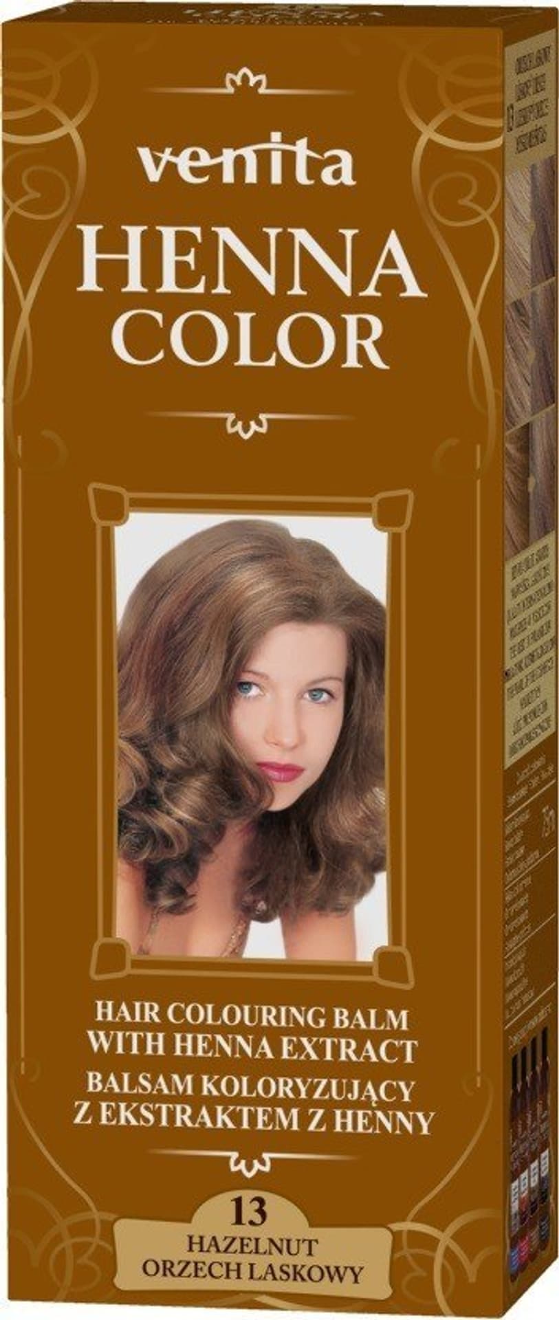 

VENITA Henna Color Balsam koloryzujący z ekstraktem z Henny - 13 Orzech Laskowy 1op.
