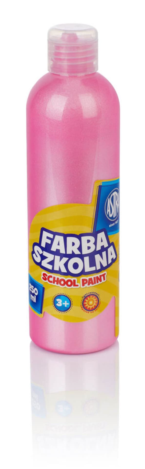 

Farba szkolna 250ml perłowa różowa 301217038 ASTRA