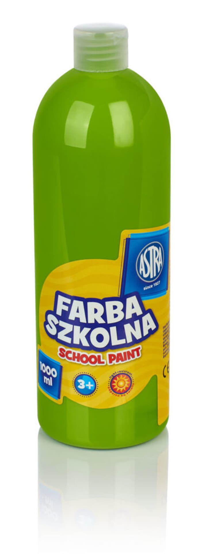 

Farba szkolna Astra 1000 ml - limonkowa 301217045 ASTRA
