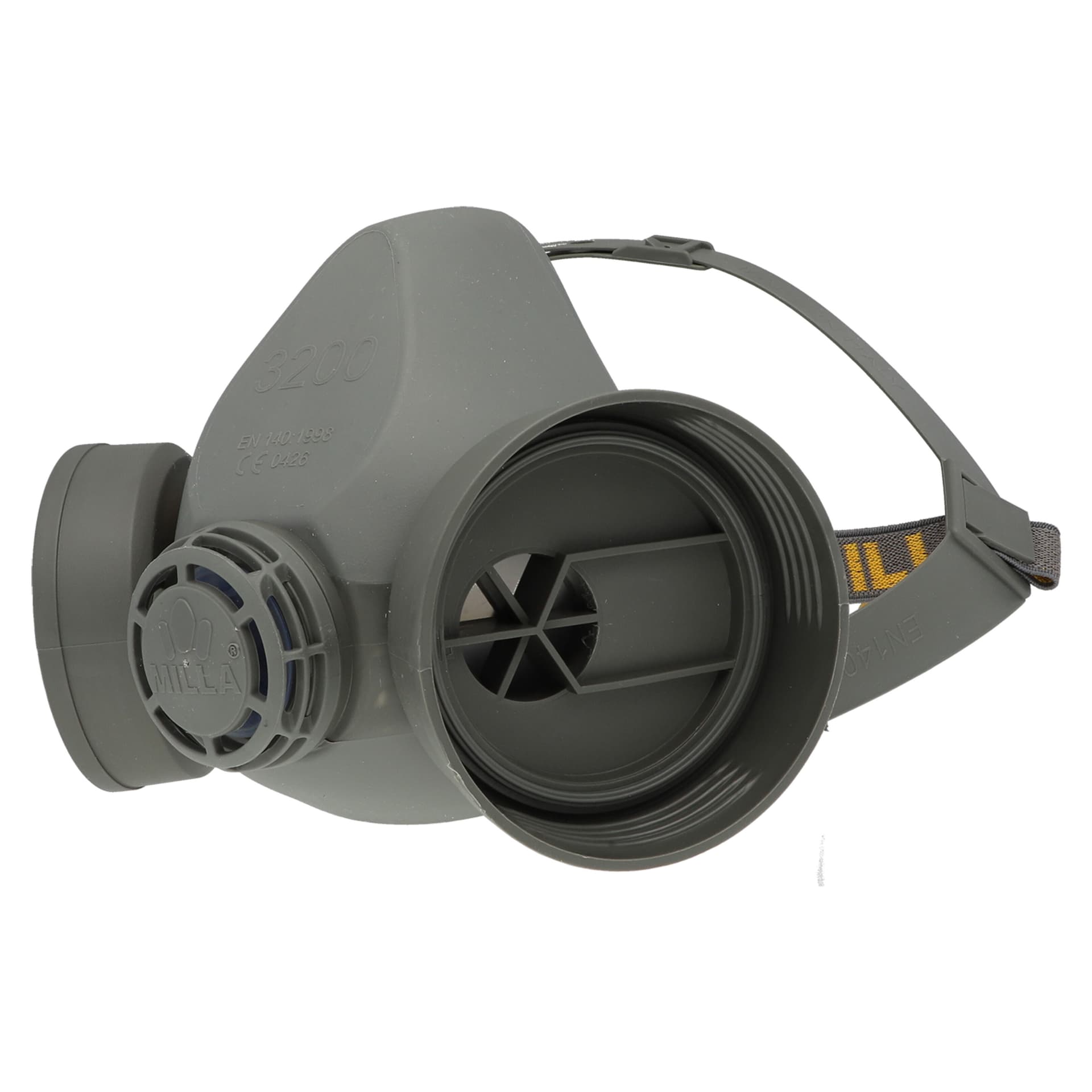 

PÓŁMASKA SILIKONOWA EURMASK 3200 (2 POCHŁANIACZE)