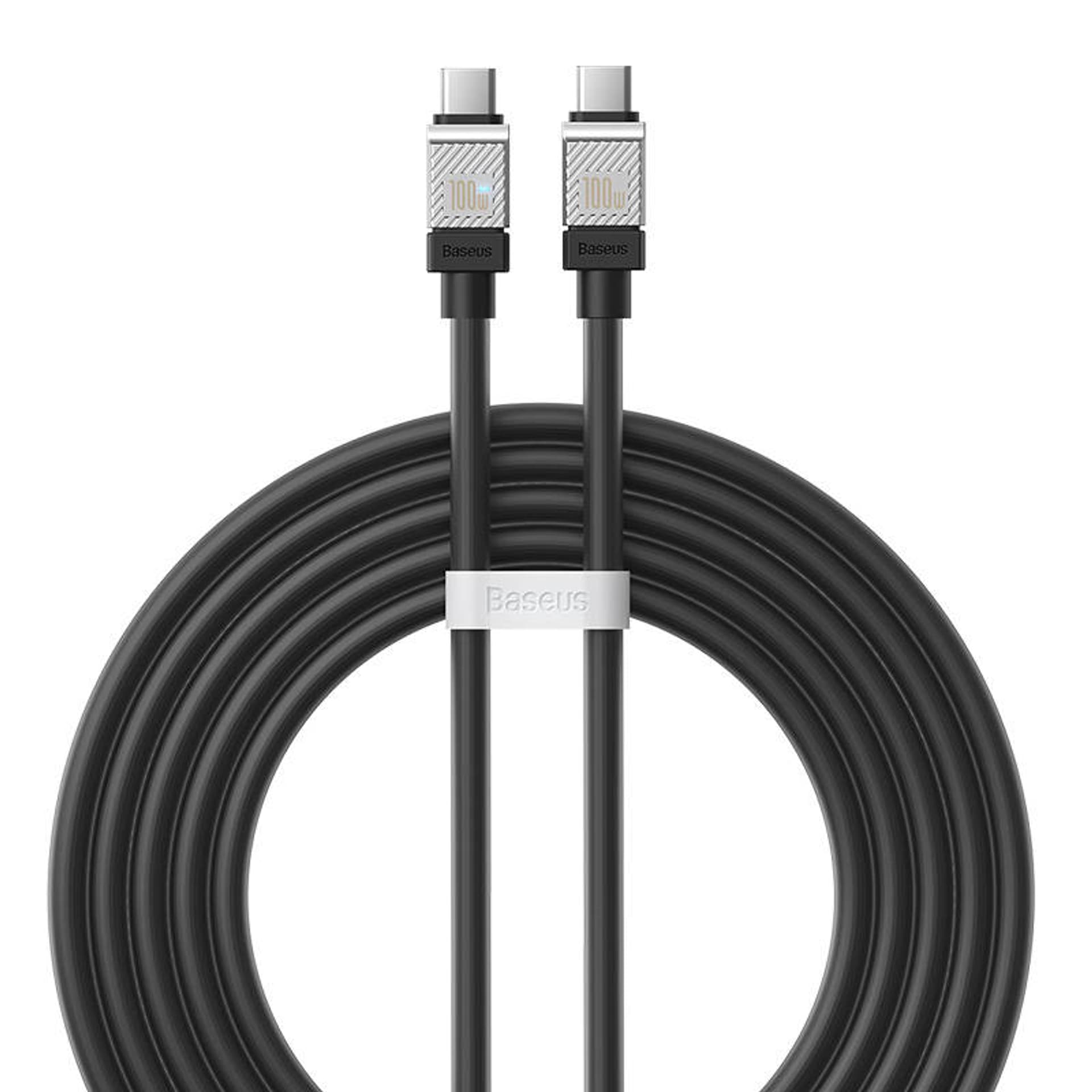 

Kabel USB-C do USB-C Baseus CoolPlay 100W 2m (czarny)