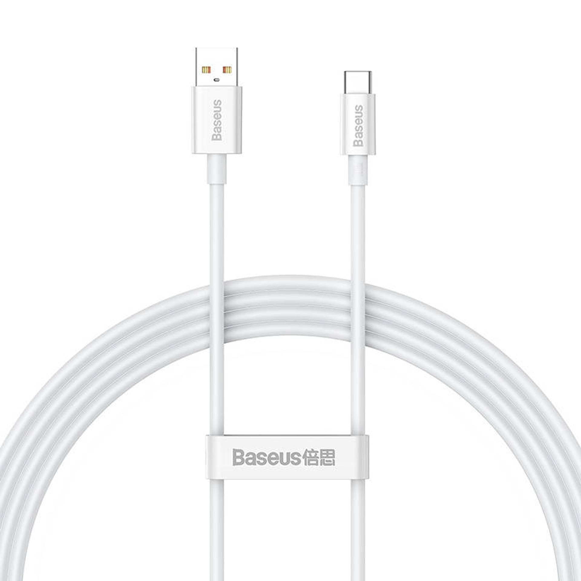 

Kabel USB do USB-C Baseus Superior 100W 1.5m (biały)