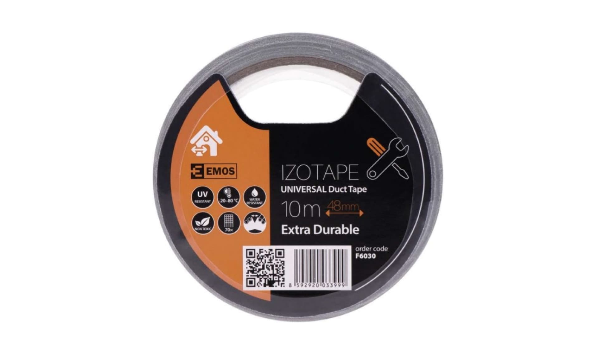 

Taśma uniwersalna 48mm x 10m DUCT TAPE srebrna F6030 /10szt./