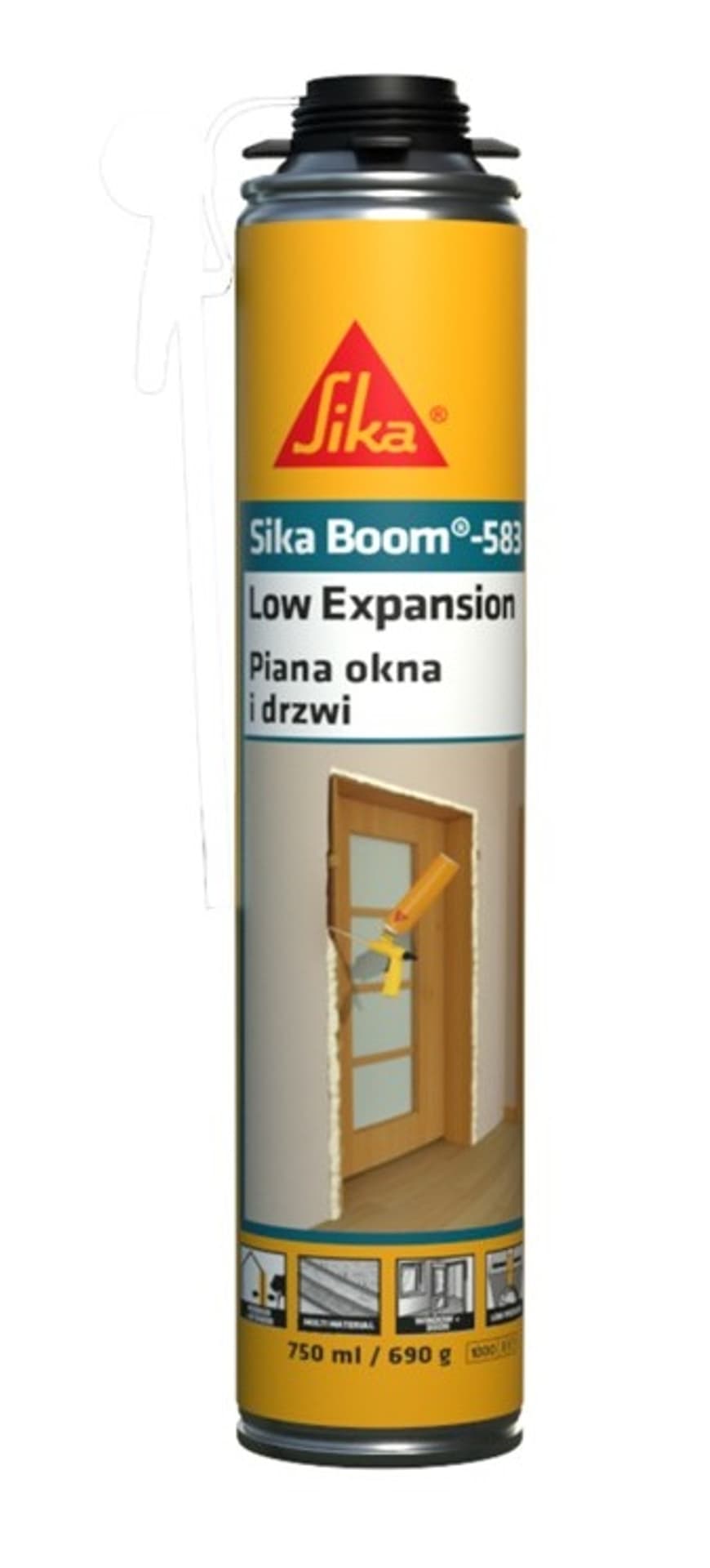 

PIANKA PISTOLETOWA NISKOPRĘŻNA SIKABOOM-583 750ML