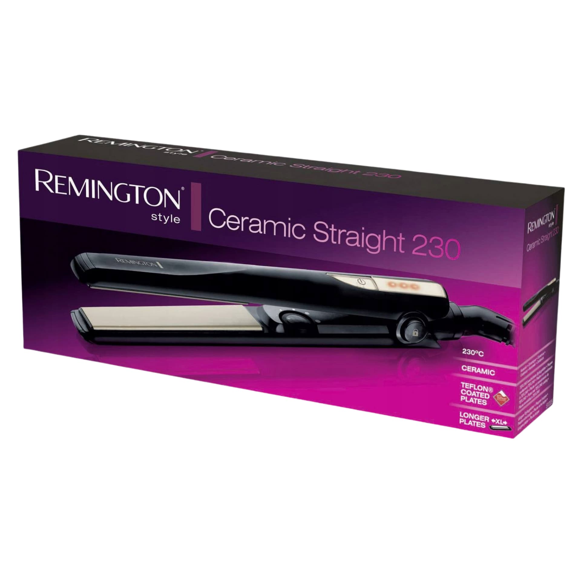

PROSTOWNICA CERAMICZNA DO WŁOSÓW S1005 REMINGTON
