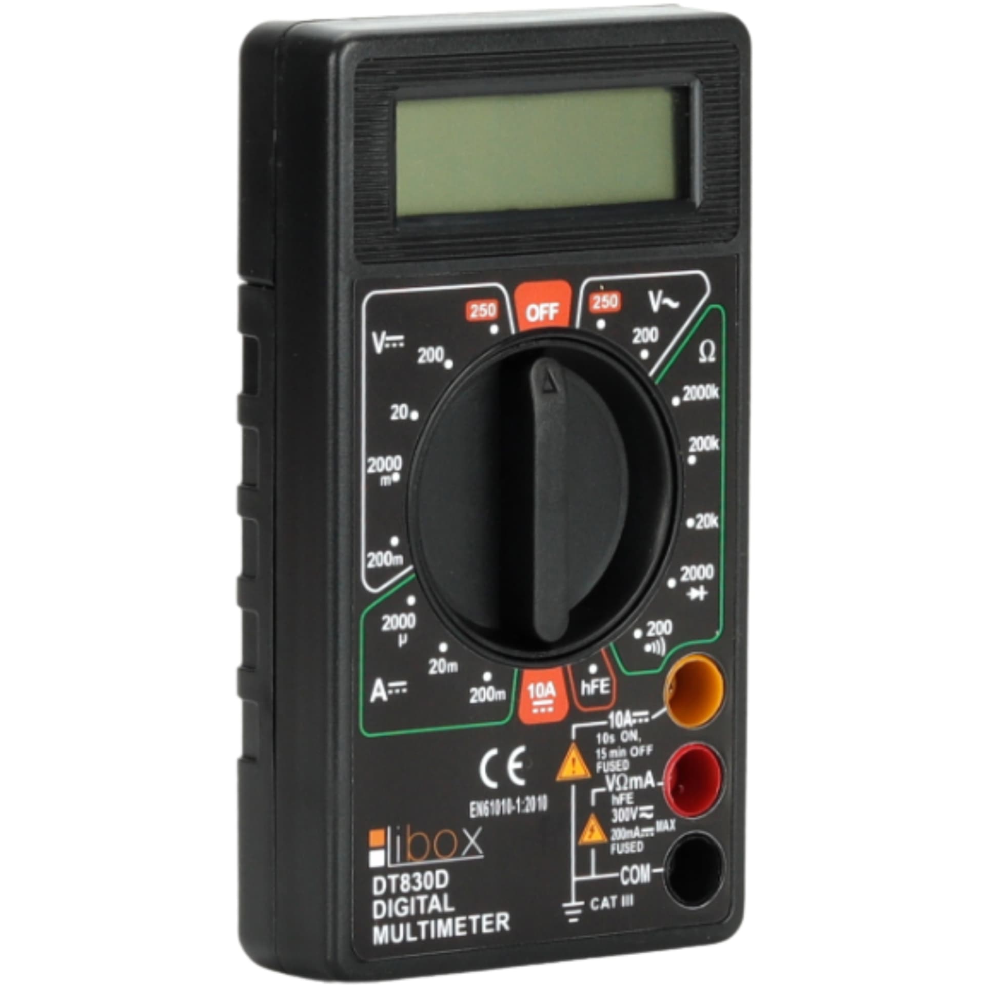 

MIERNIK UNIWERSALNY MULTIMETR DT830D LB0163 LCD