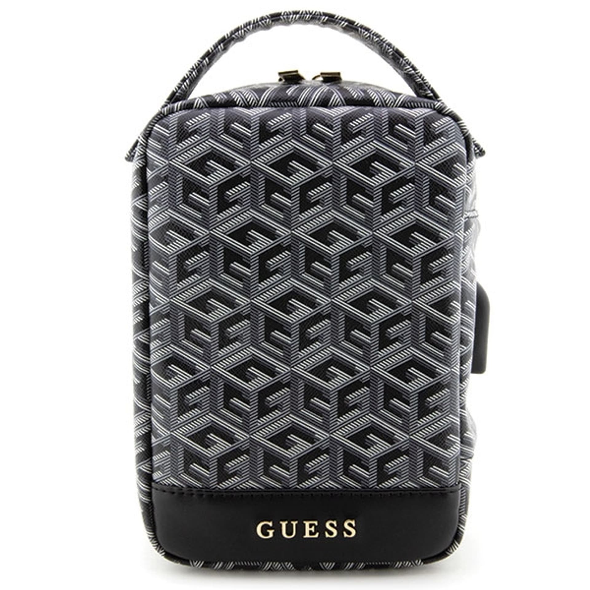 

Guess Torba GUHBHGCFSEK Organizer czarny/black GCube Stripe