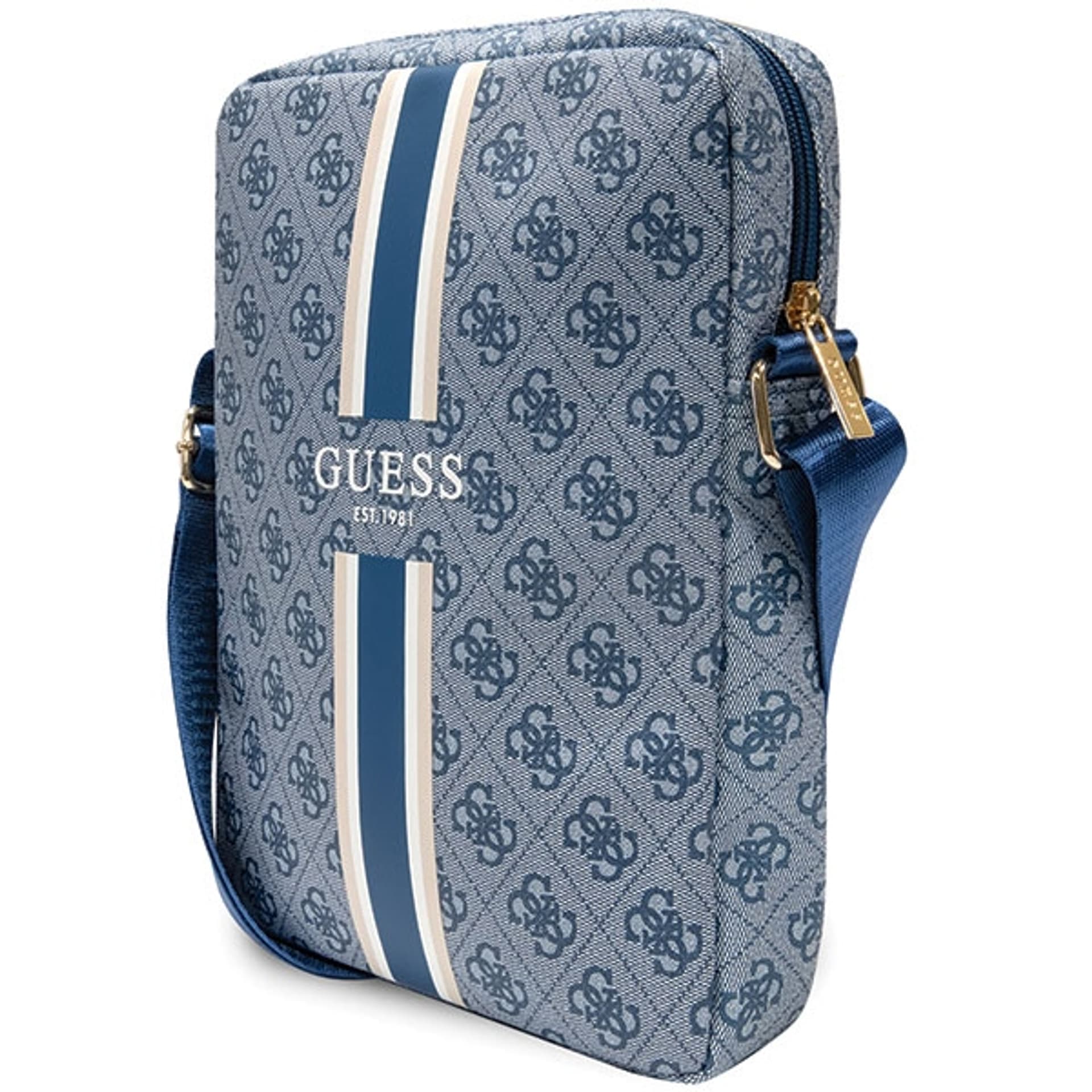 

Guess Torba GUTB10P4RPSB 10" niebieski/blue 4G Stripes Tablet Bag