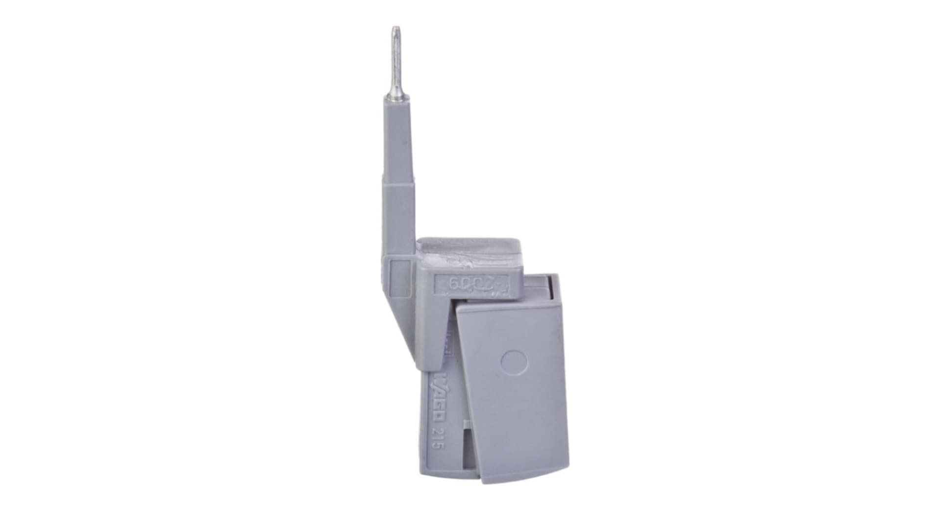 

Adapter pomiarowy do beznarzędziowego montażu przewodów pomiarowych o przekrojach 0,08mm2 - 2,5mm2 szary 2009-182