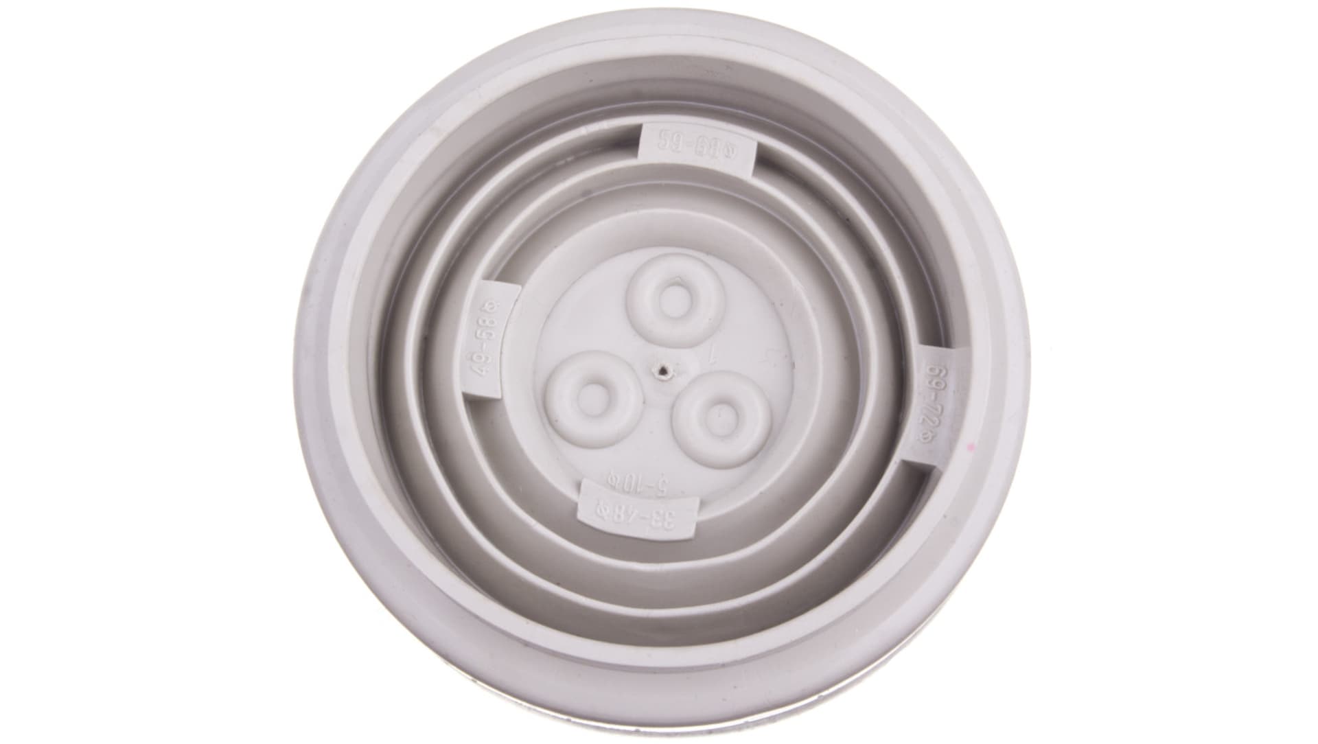 

Osłona zabezpieczająca z materiału elektroizolacyjnego 2 wyprowadzenia fi 70mm F3A-KTD 083674