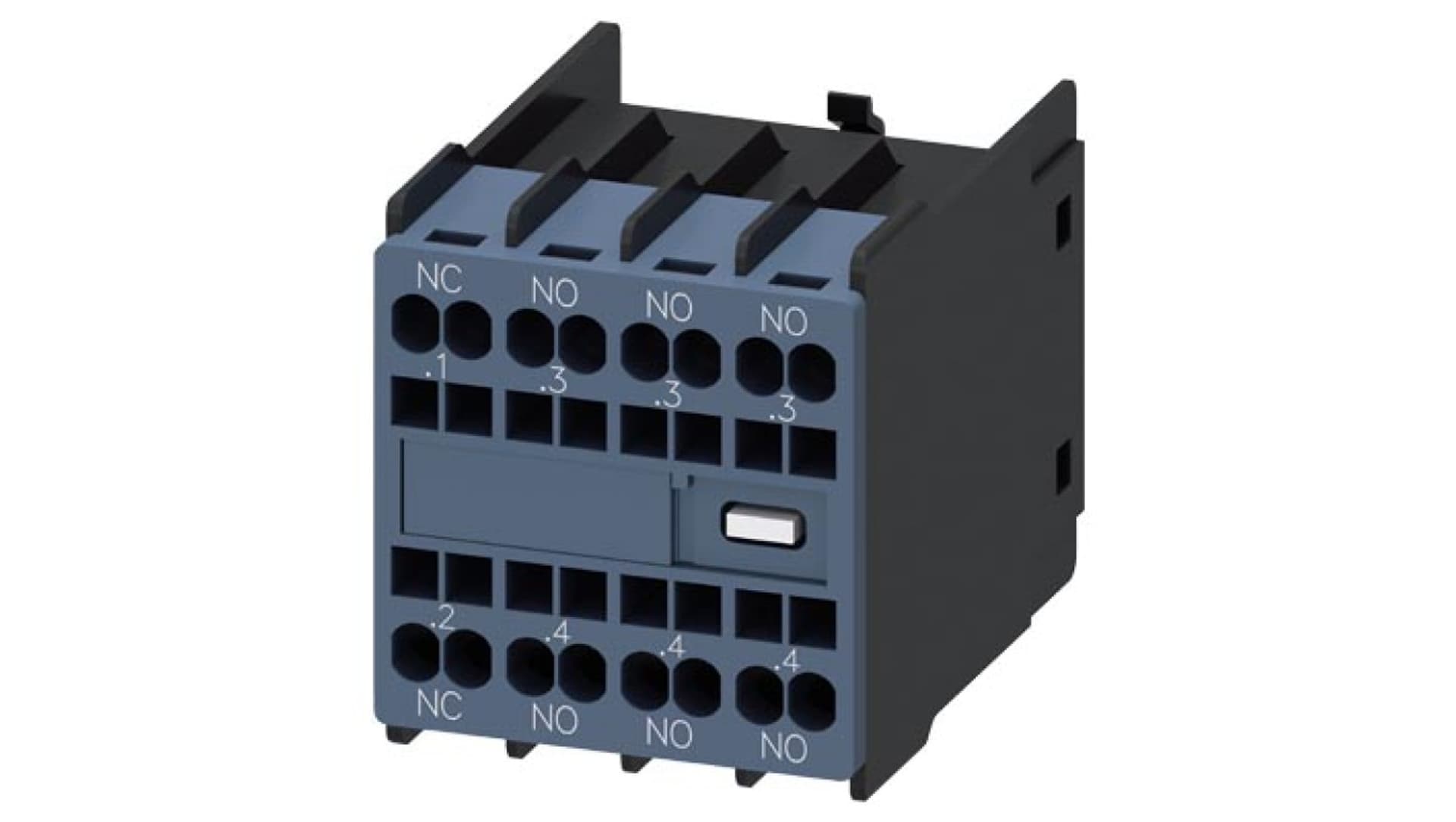 

Blok stylków pomocniczych 3Z+1R czołowy do 3RT2.1 3RT2.2 i 3RH21 S00 3RH2911-2HA31