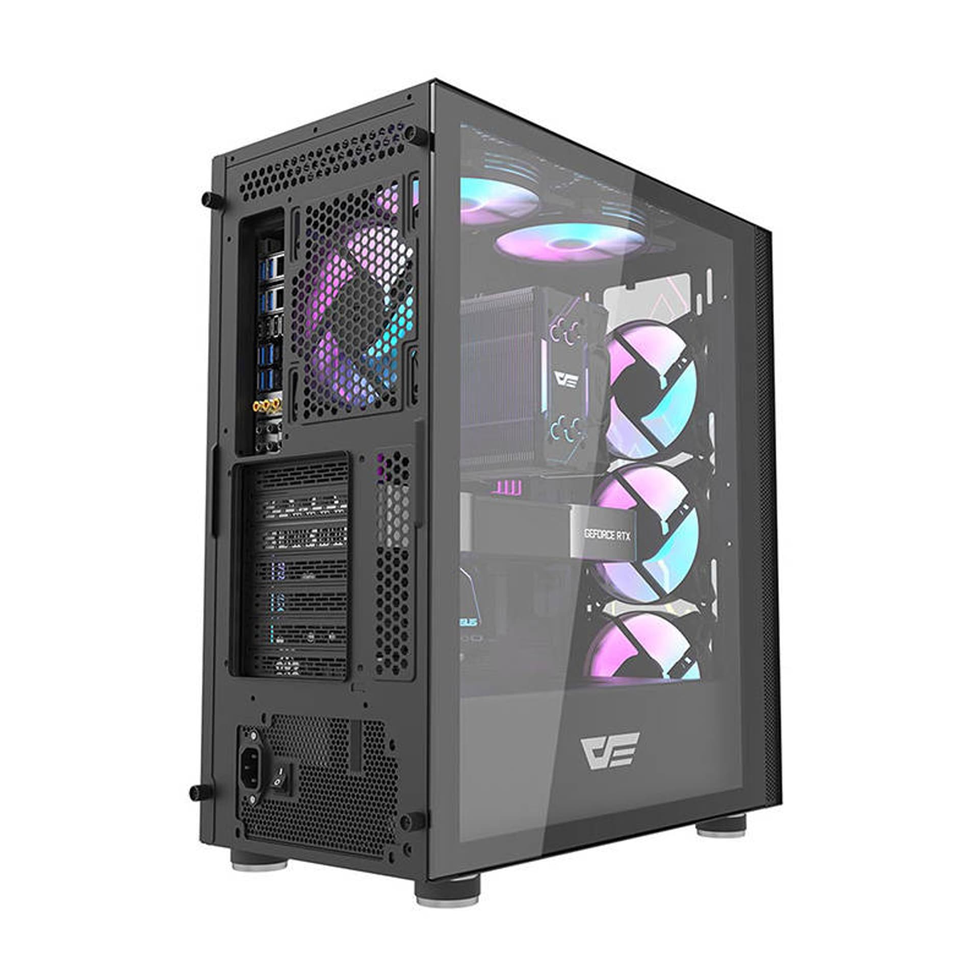Obudowa komputerowa Darkflash DK210 (czarny)