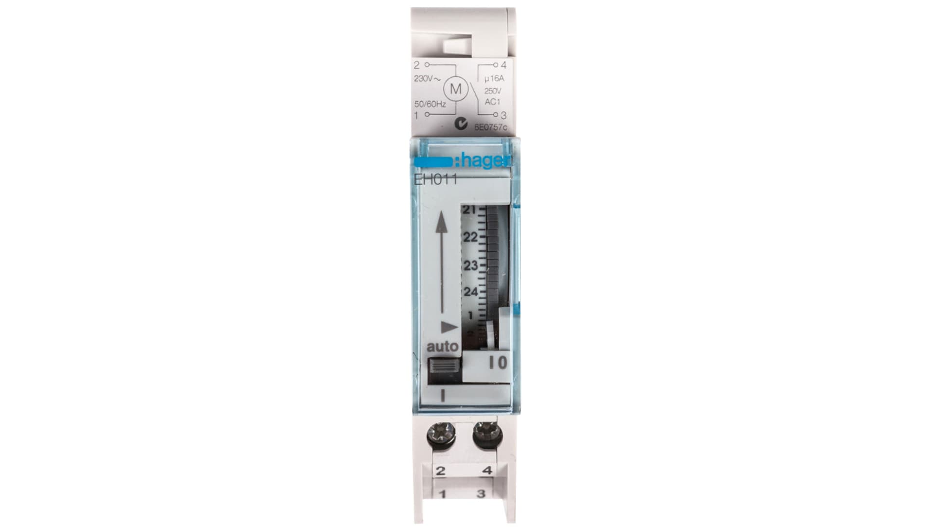 

Programator analogowy 16A 250V dobowy jednokanałowy EH011