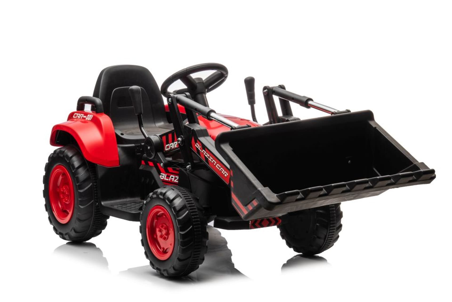 

Traktor Na Akumulator Z łyżką BW-X002A Czerwony