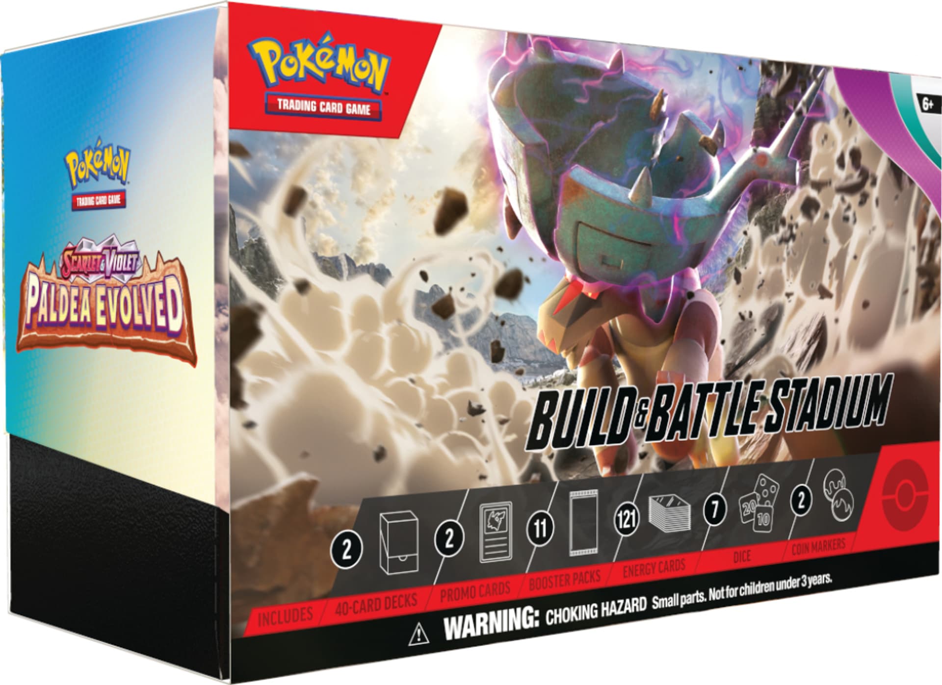 

POKEMON TCG: SCARLET & VIOLET - PALDEA EVOLVED - BUILD & STADIUM (ENG)