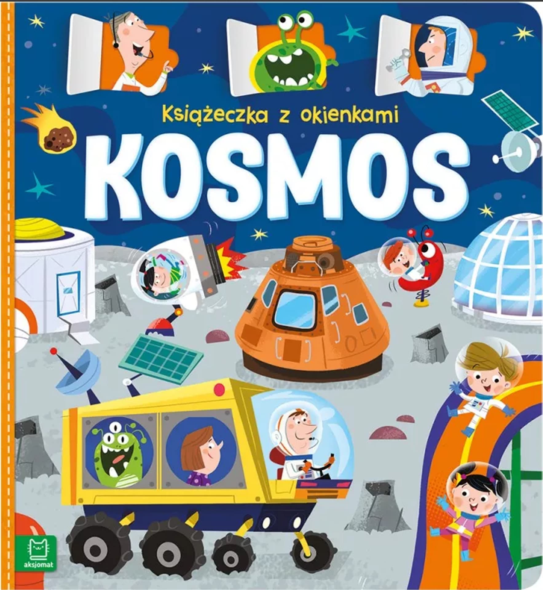 

Książeczka z okienkami kosmos