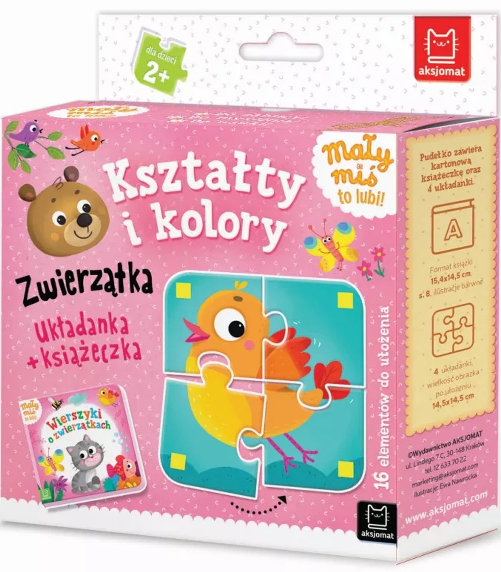 

Mały miś kształty i kolory