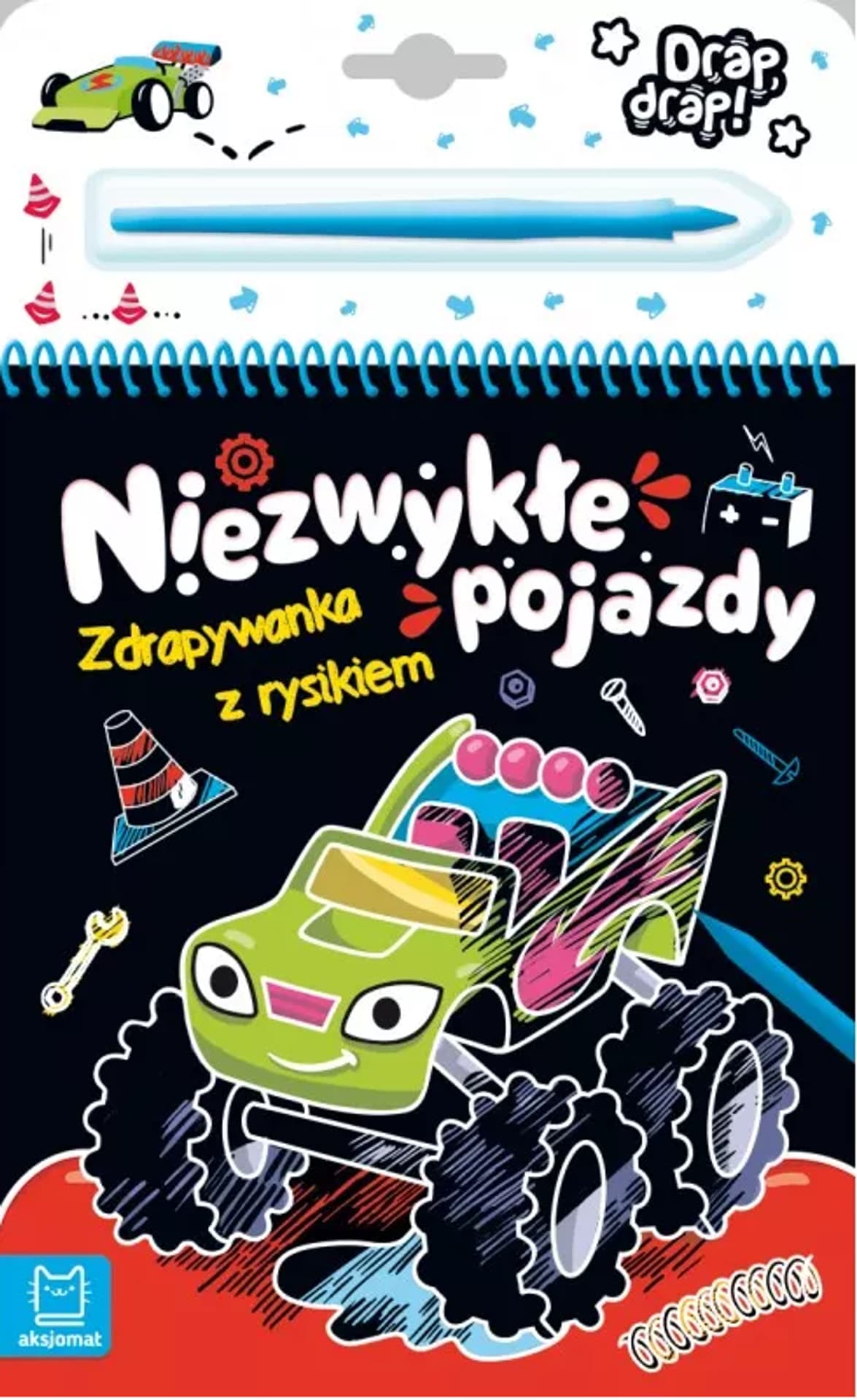 

Nezwykłe pojazdy zdrap. z rys.