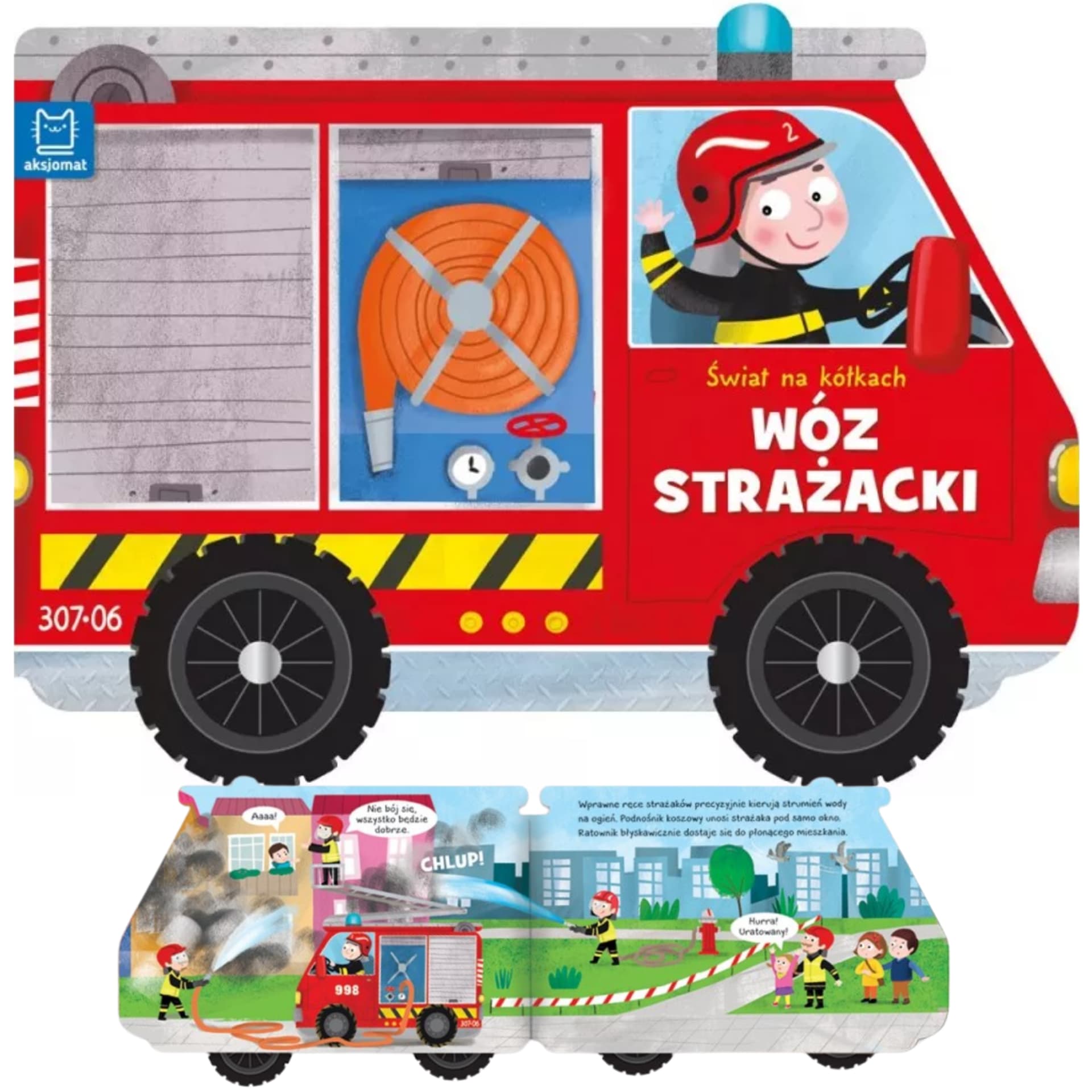 

Świat na kółkach wóz strażacki