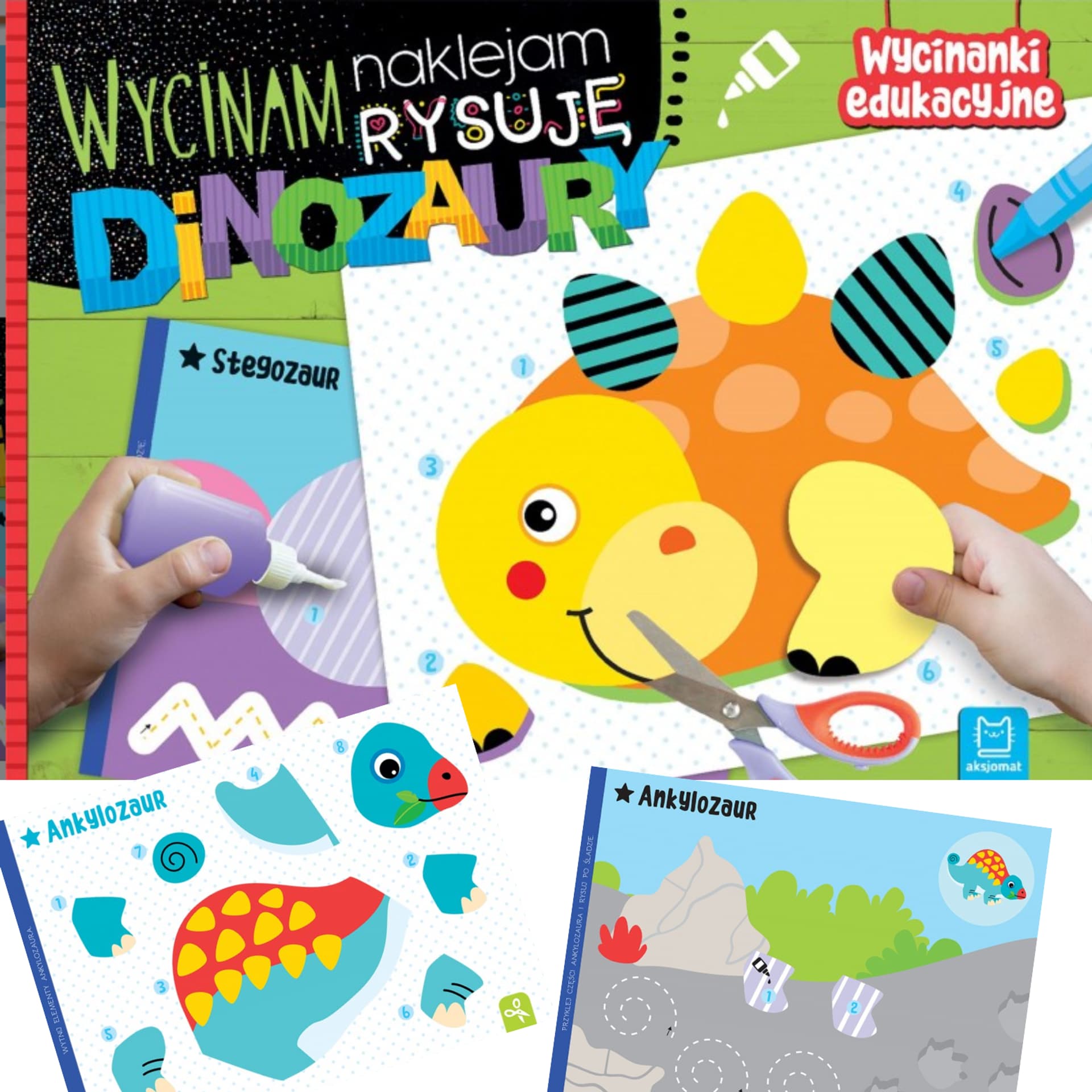 

Wycinam nakl. rys. dinozaury