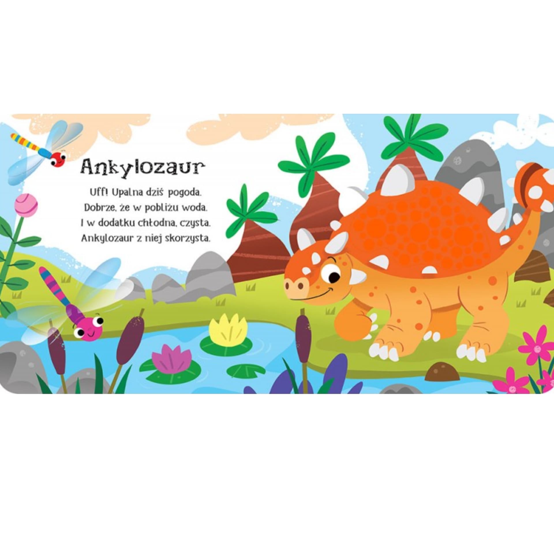 

KSIĄŻECZKA SENSORYCZNA ZOBACZ DOTKNIJ POCZUJ DINO