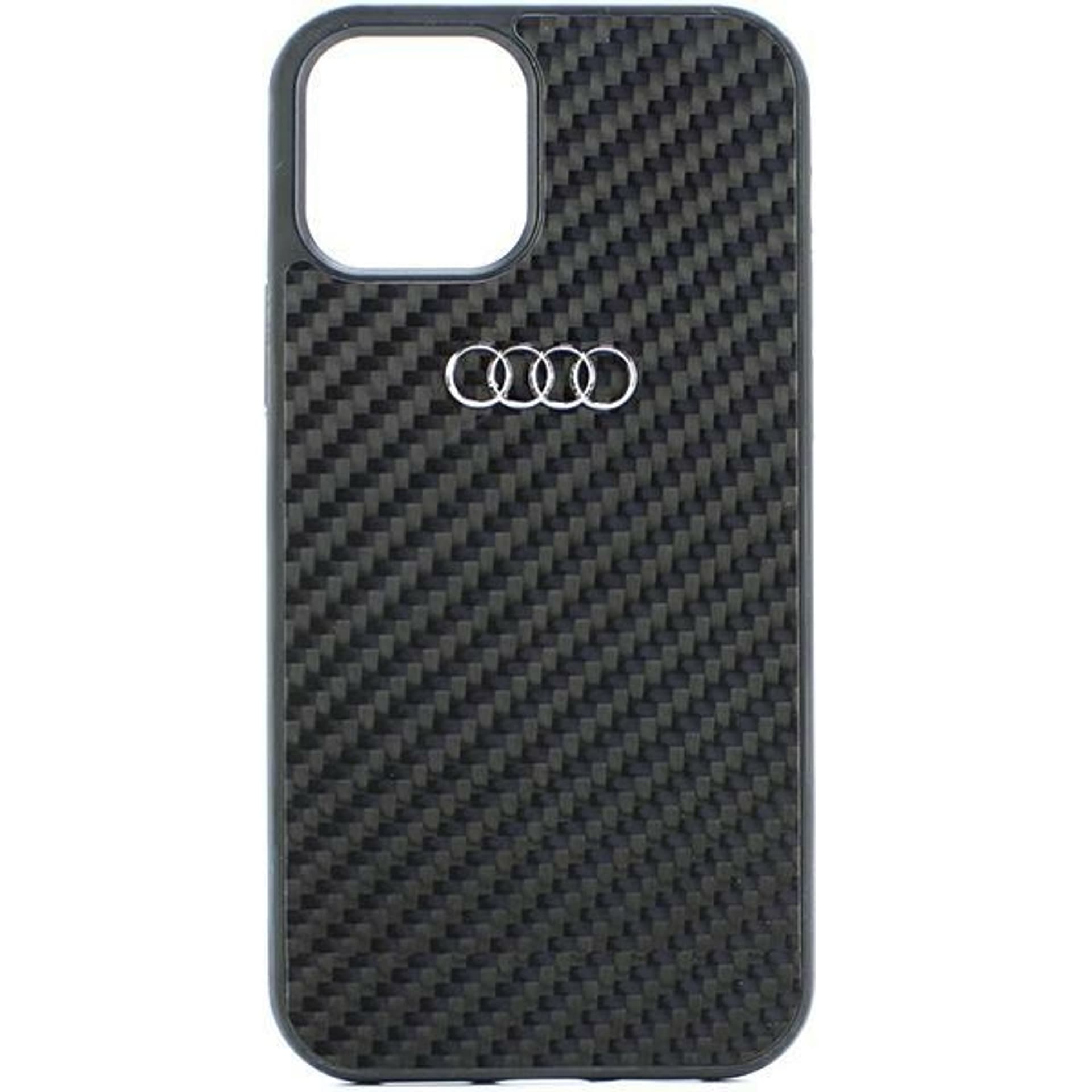 

Audi Carbon Fiber iPhone 11 / Xr 6.1" czarny/black hardcase AU-TPUPCIP11-R8/D2-BK