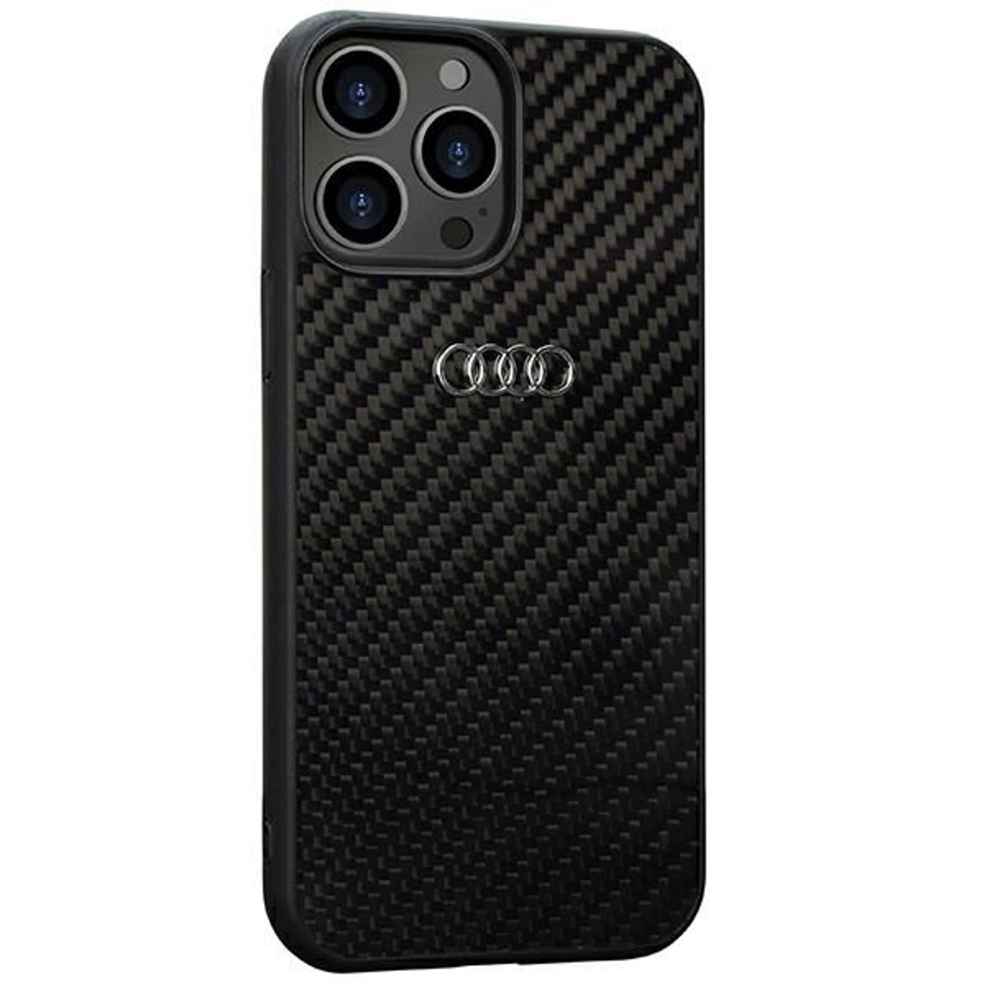 

Audi Carbon Fiber iPhone 13 Pro Max 6.7" czarny/black hardcase AU-TPUPCIP13PM-R8/D2-BK