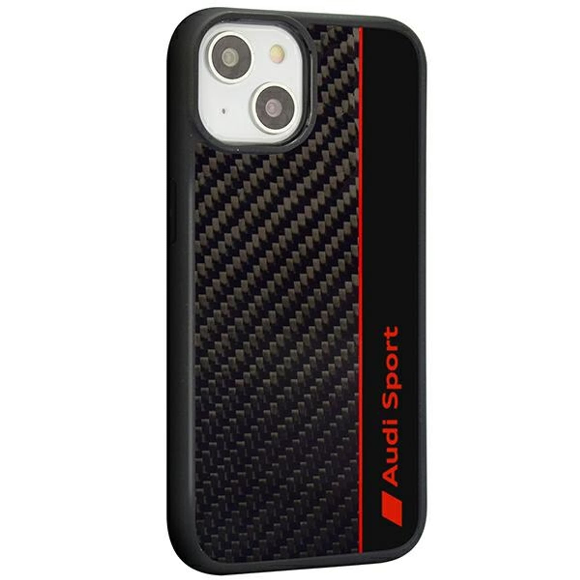 

Audi Carbon Fiber Stripe iPhone 14 6.1" czarny/black hardcase AUS-TPUPCIP14-R8/D1-BK