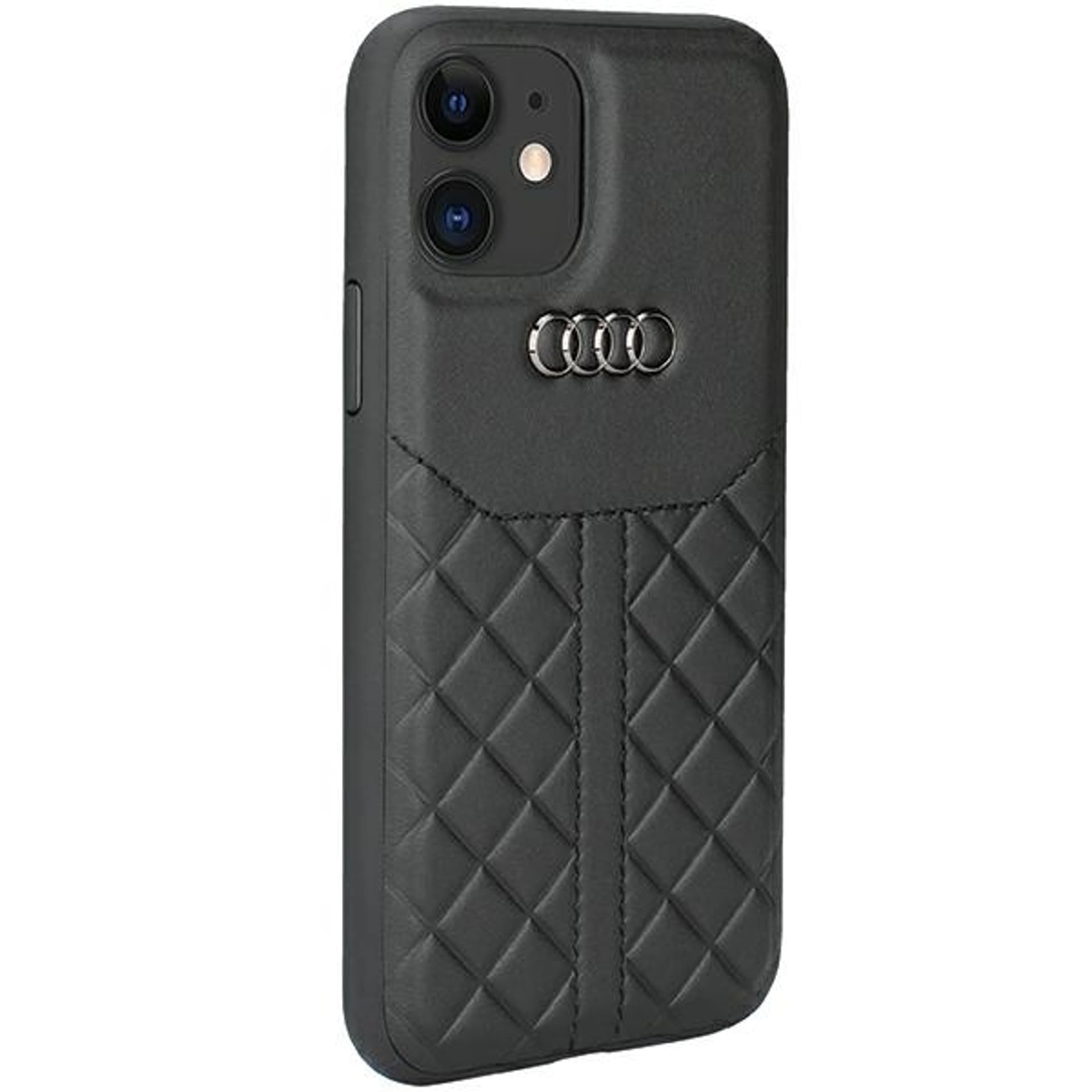 

Audi Genuine Leather iPhone 12/12 Pro 6.1" czarny/black hardcase AU-TPUPCIP12P-Q8/D1-BK