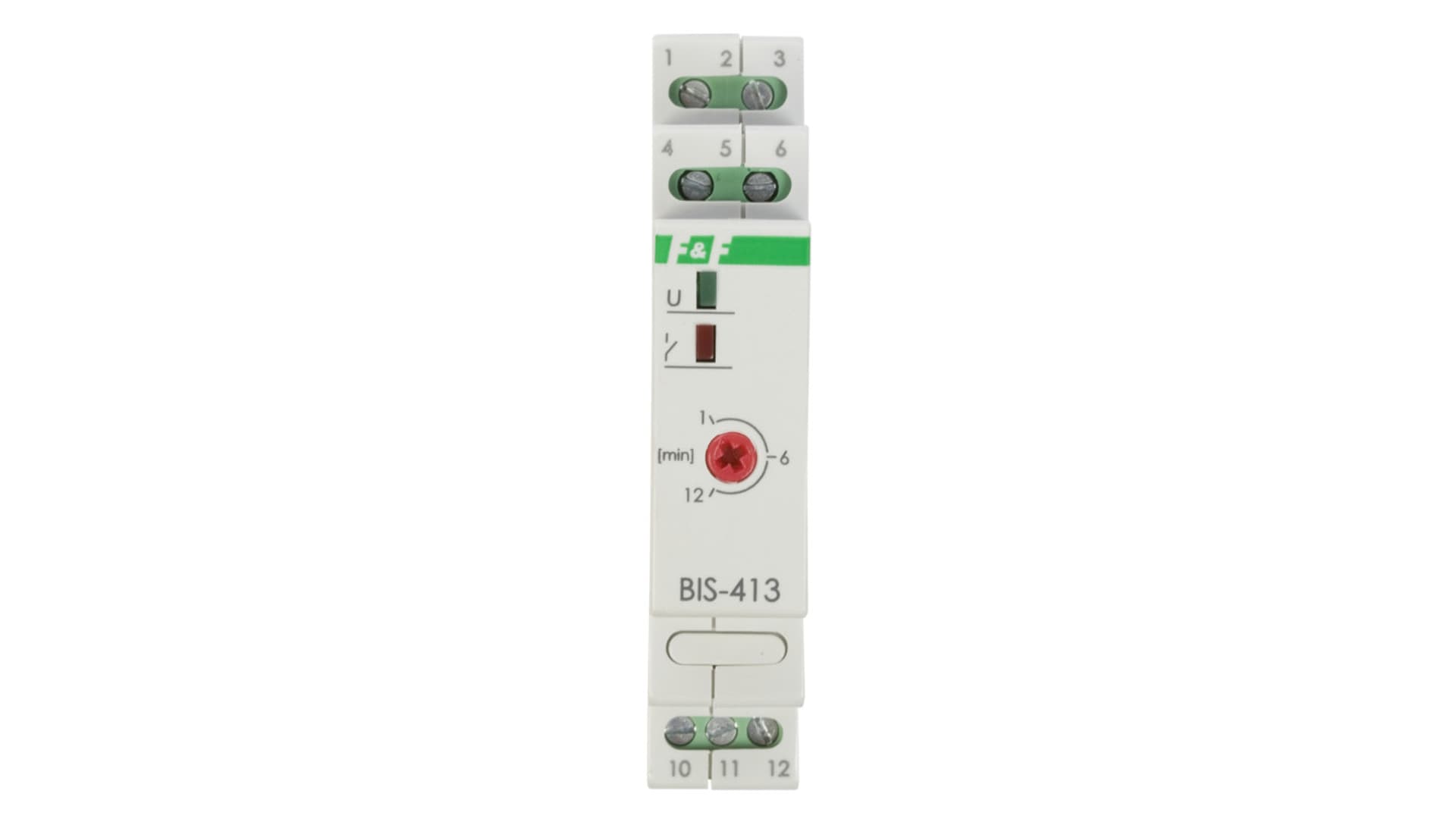 

Przekaźnik impulsowy z wyłącznikiem czasowym 16A 230V AC 1P BIS-413